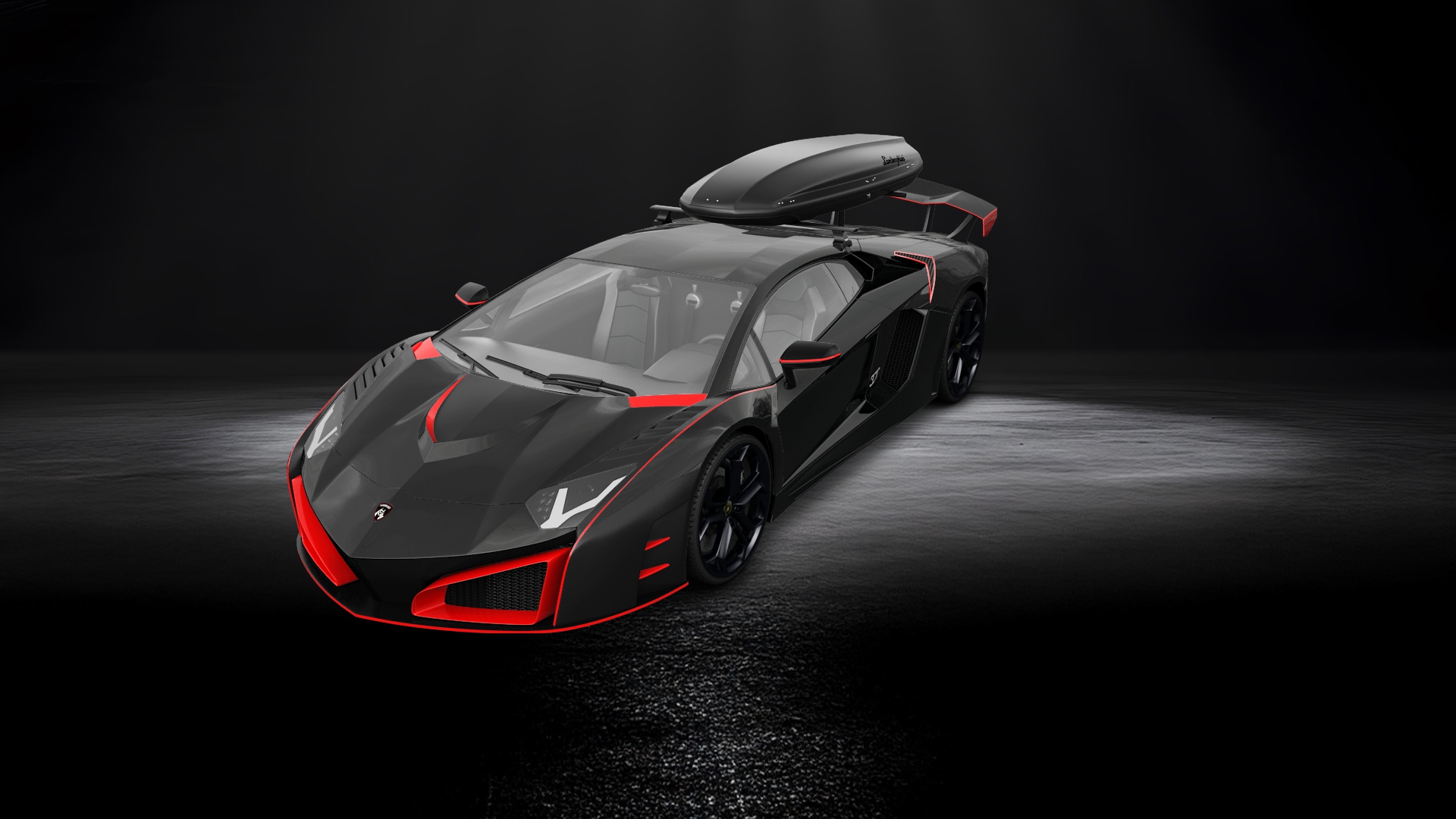 Lamborghini Aventador 2 Door Coupe 2012 tuning