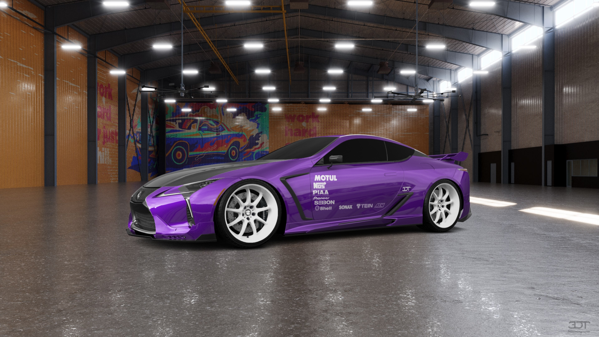 Lexus LC500 2 door fastback coupe 2017 tuning