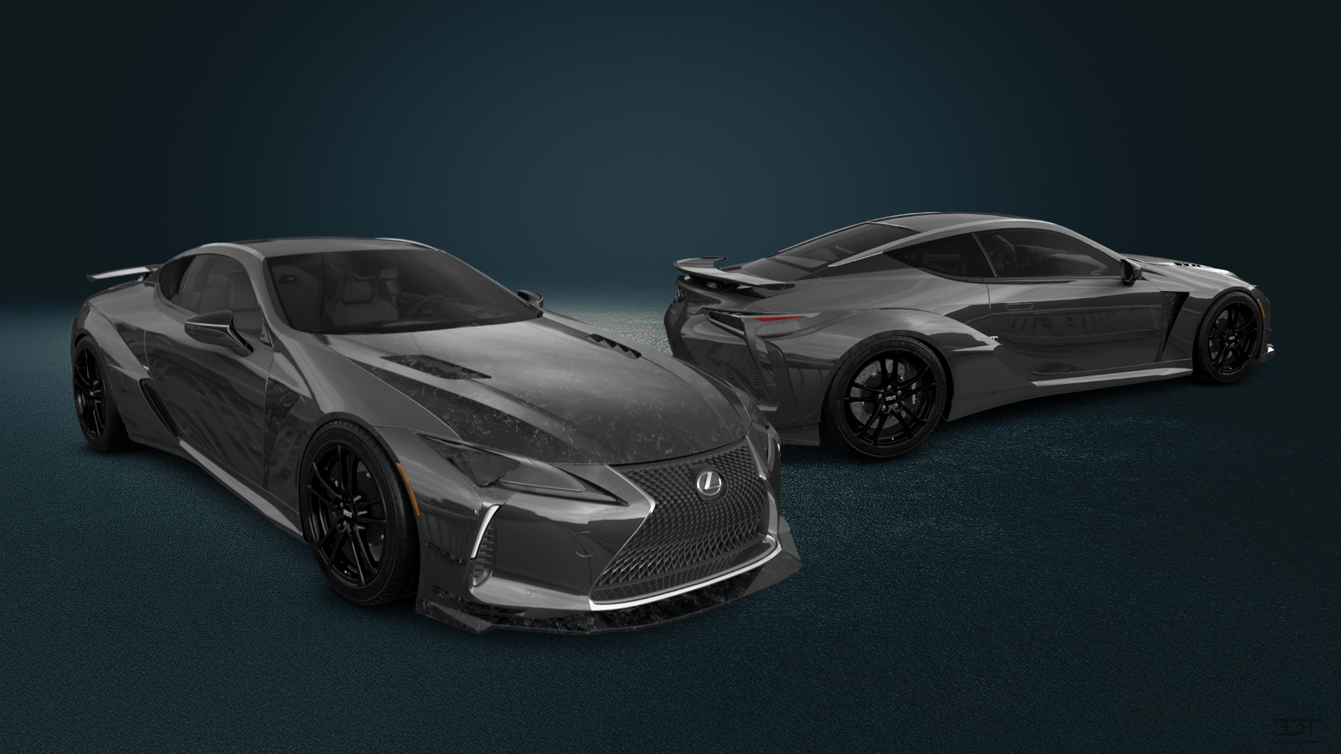 Lexus LC500 2 door fastback coupe 2017 tuning