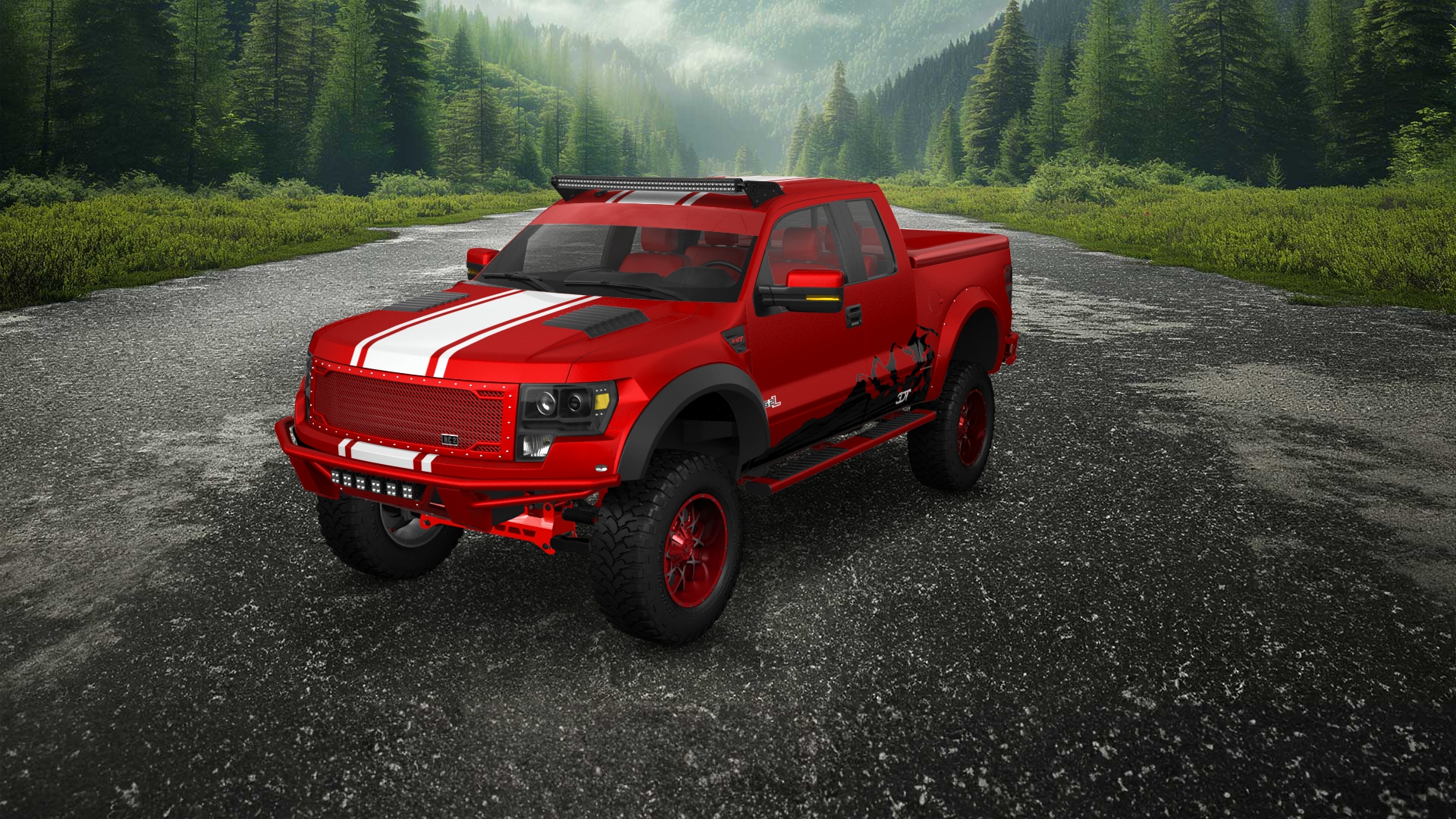 Ford F-150 SVT Raptor 2 Door pickup truck 2010