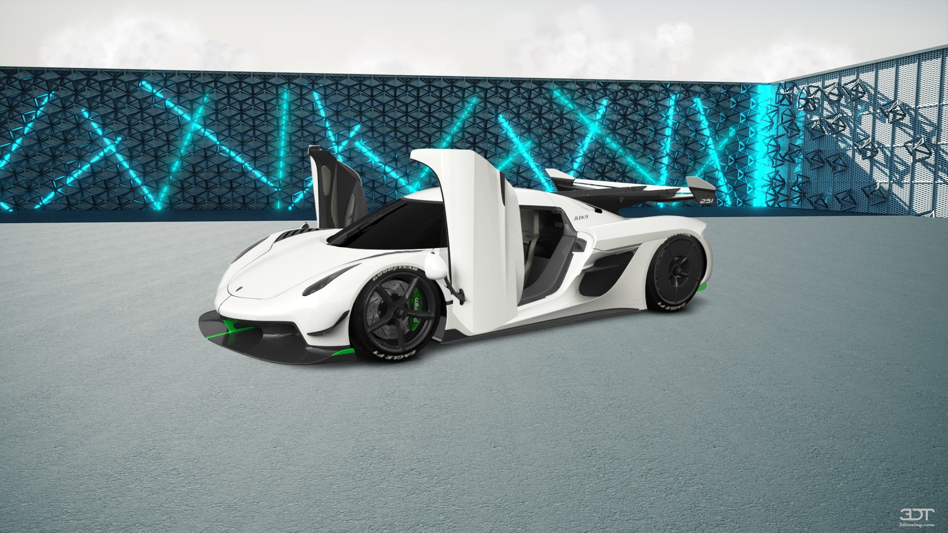 Koenigsegg Jesko 2 door targa top 2020