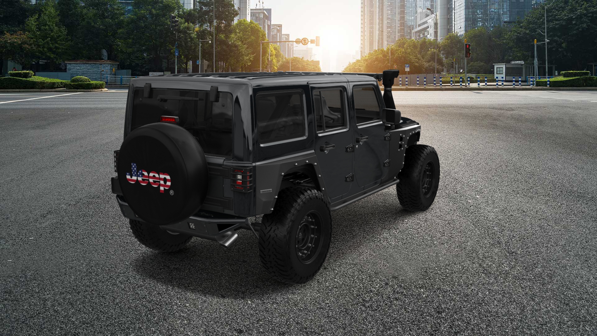 Jeep Wrangler Unlimited JK Rubicon Recon 4 Door SUV 2017