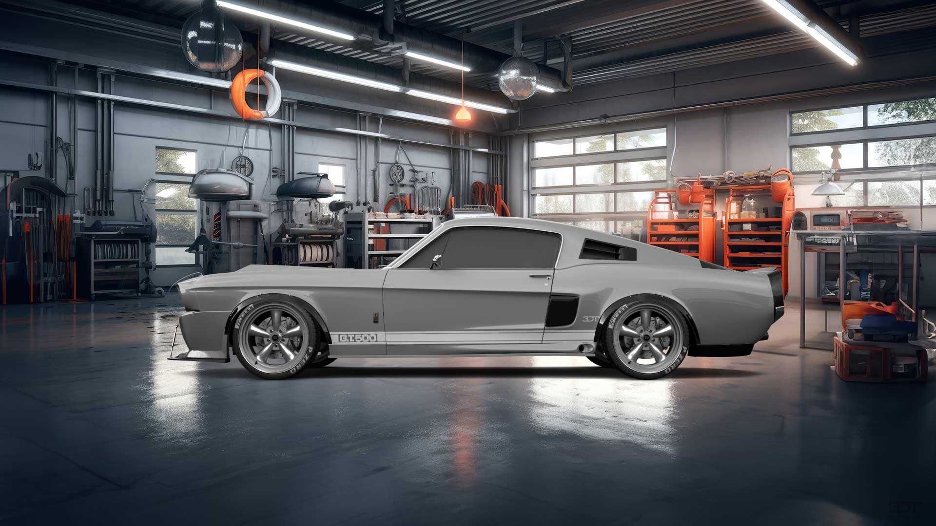 Mustang GT500 2 Door Coupe 1968