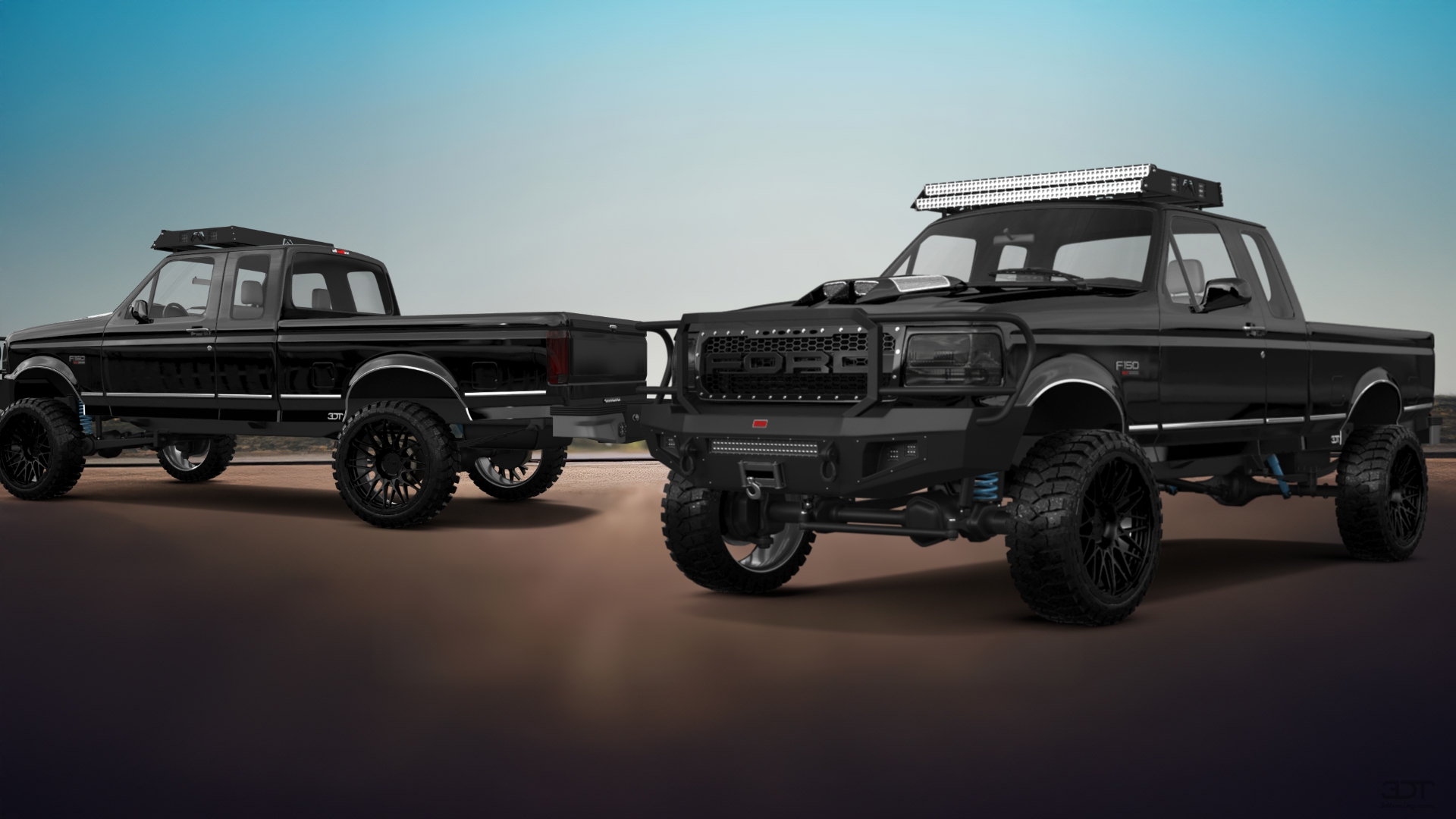 Ford F-150 SuperCab 2 Door pickup truck 1993 tuning