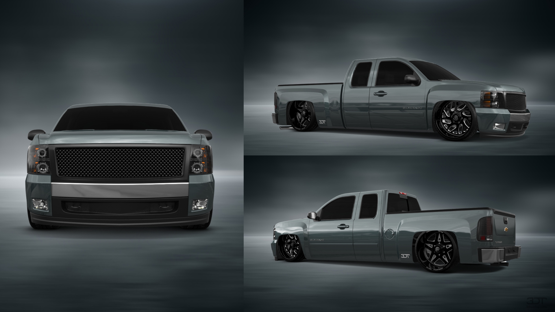 Chevrolet Silverado 1500 6.6 ft box Pickup Truck 2008 tuning