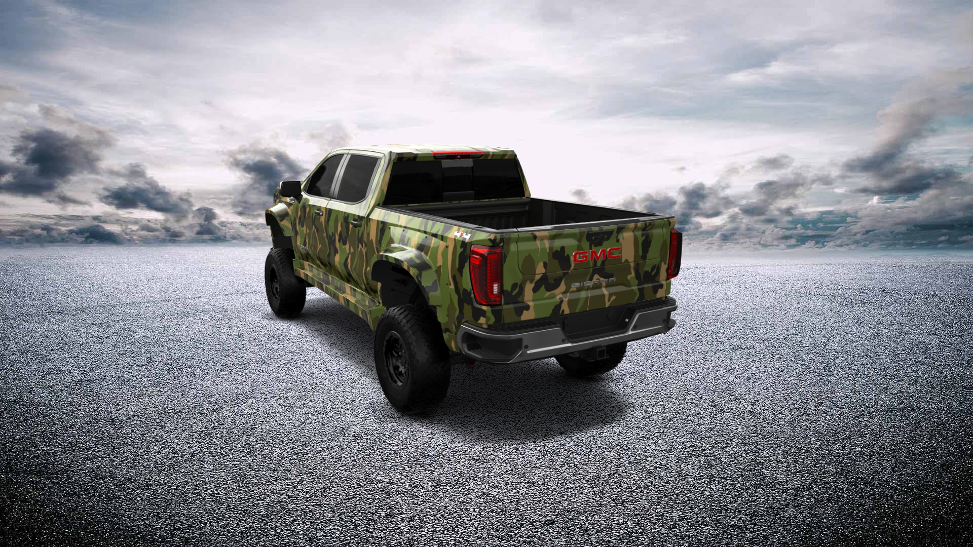 GMC Sierra 1500 Crew Cab 5.8 ft box 4 Door pickup truck 2023