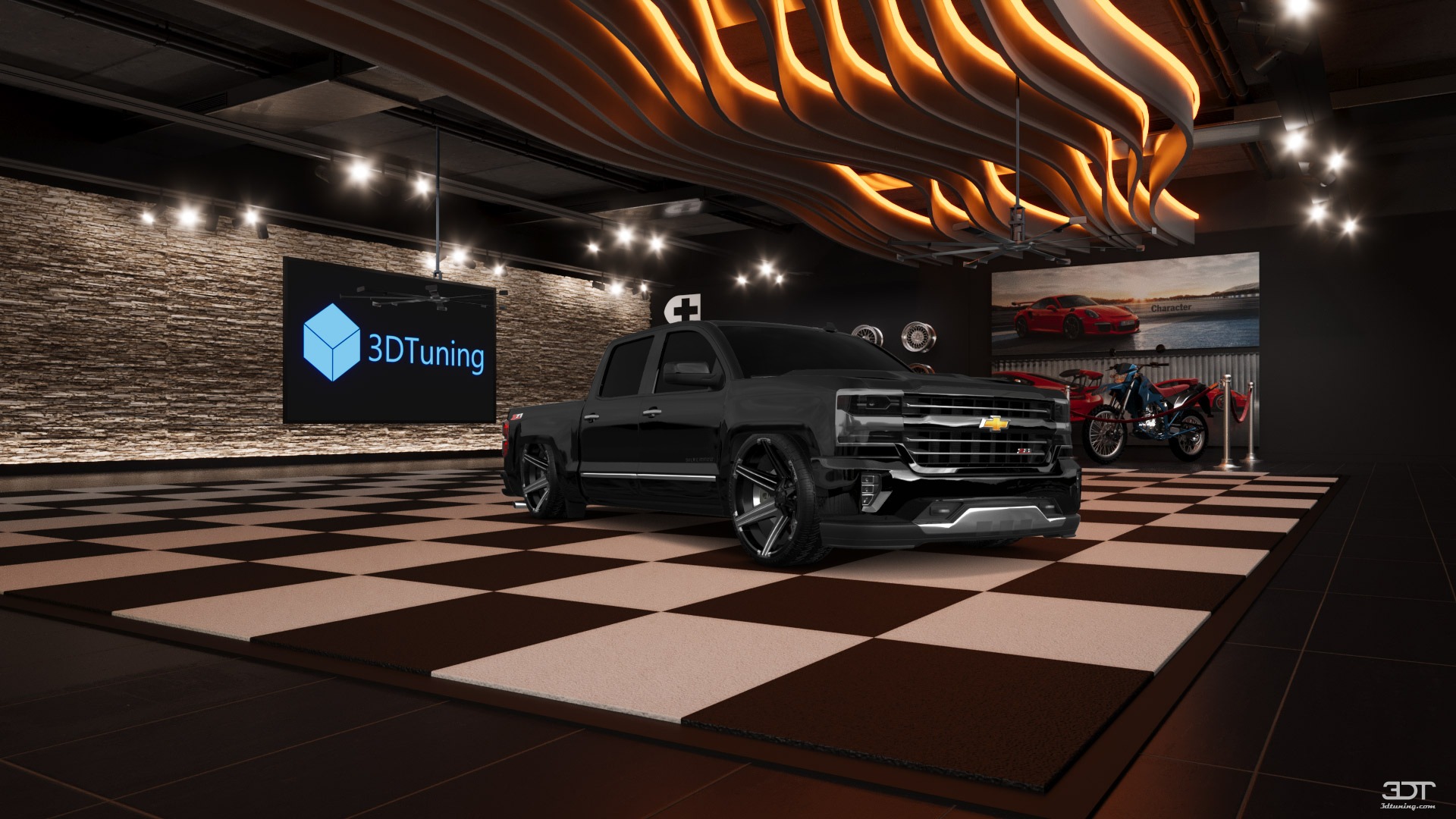 Chevrolet Silverado 1500 4 Door pickup truck 2016 tuning