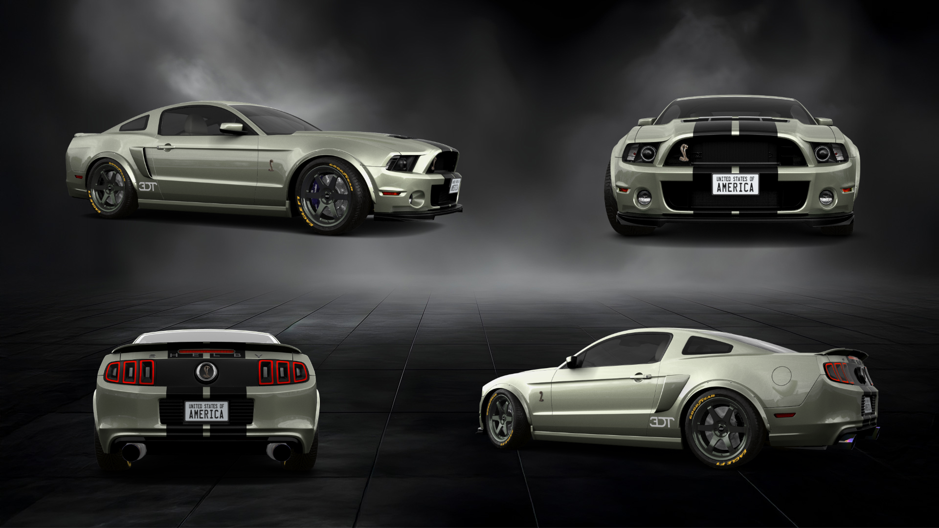 Ford Mustang 2 Door Coupe 2010 tuning