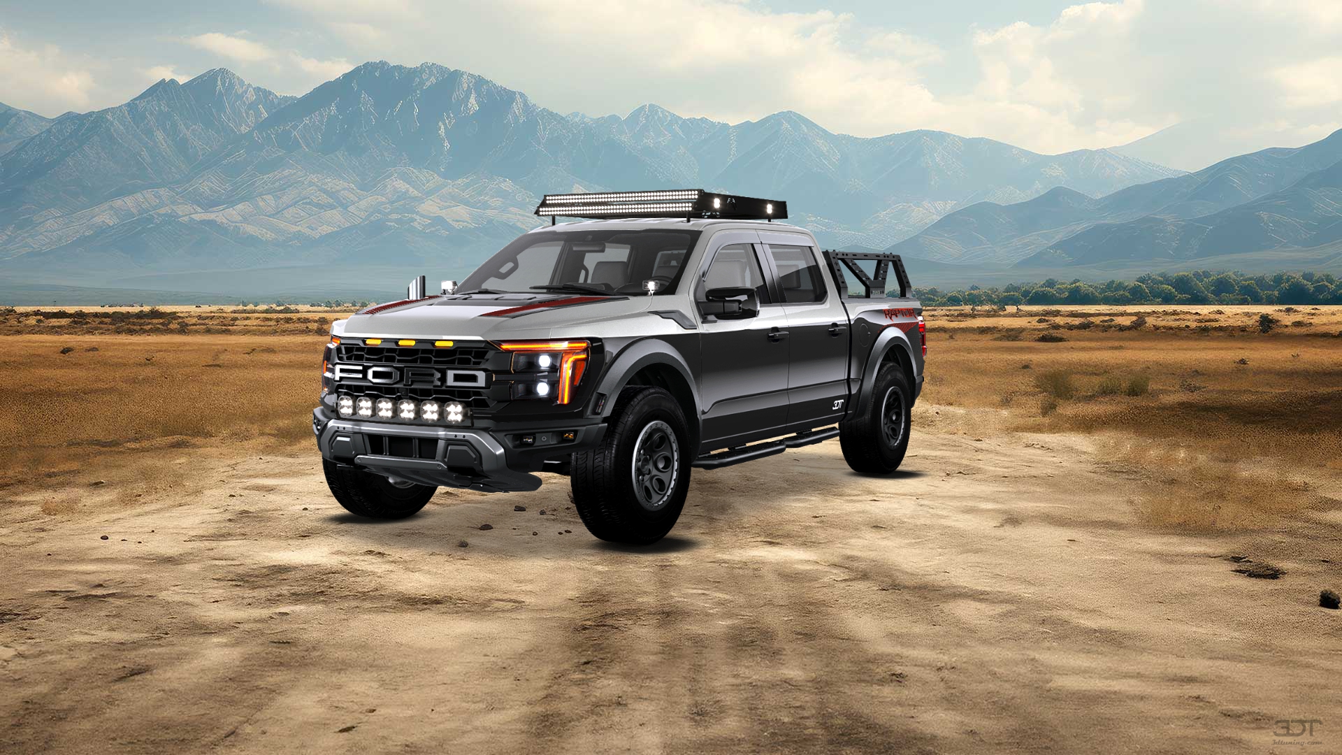 Ford F-150 Raptor 4 Door pickup truck 2024 tuning