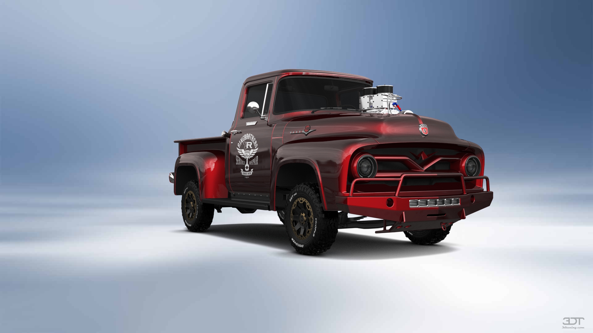 Ford F-100 2 Door truck 1956