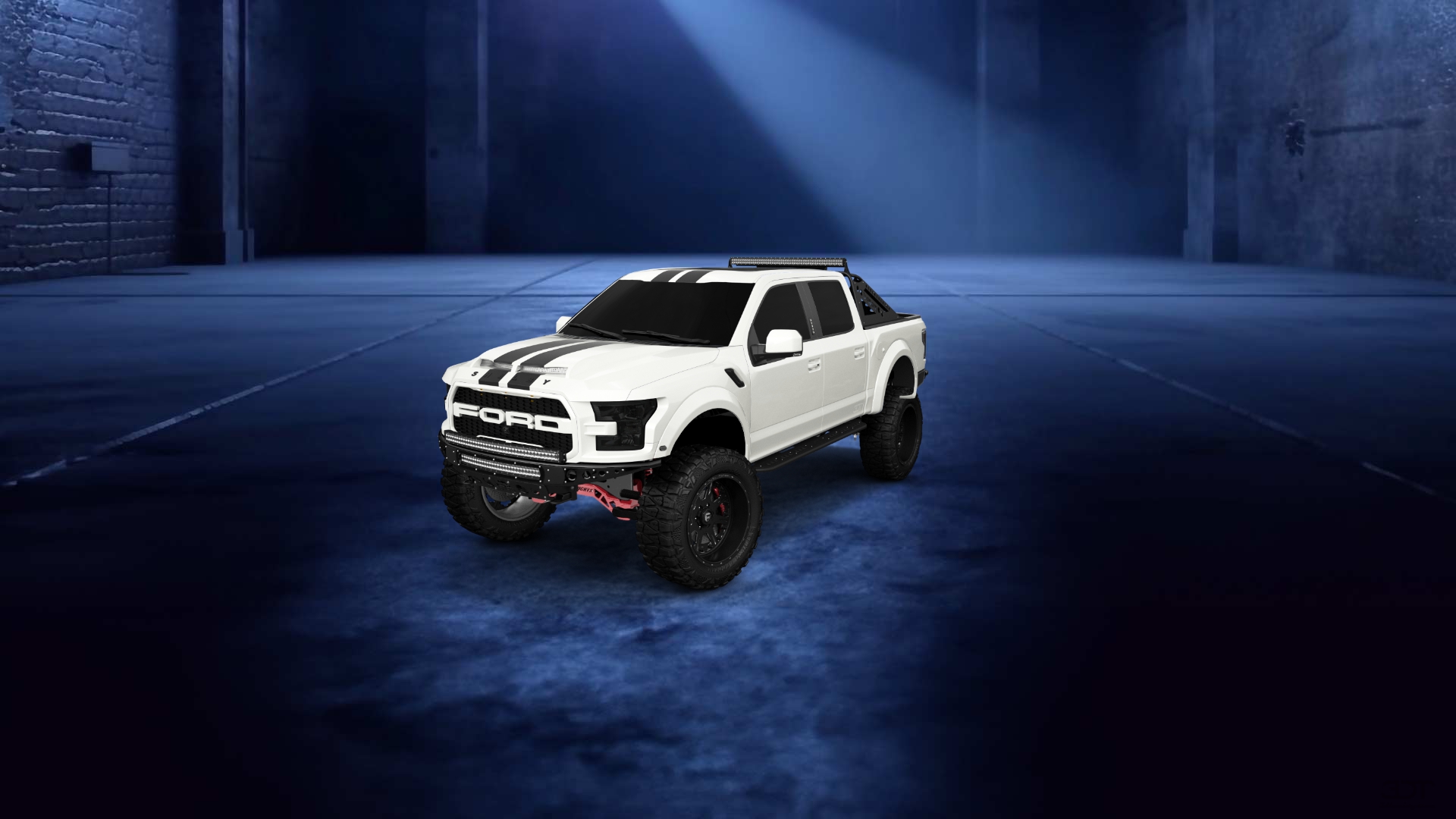Ford F-150 Raptor 4 Door pickup truck 2017