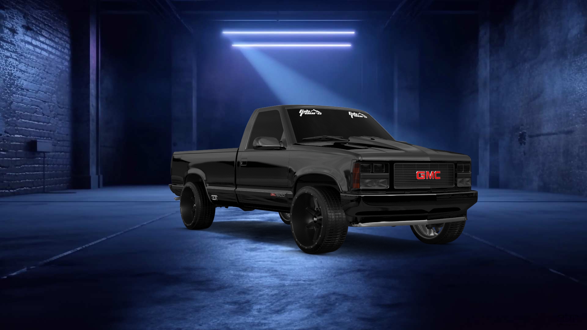 GMC Sierra 1500 2 Door pickup truck 1988 tuning