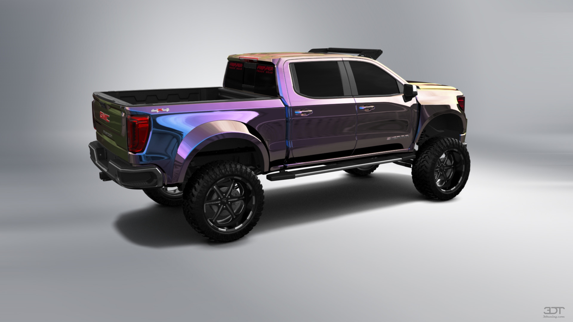 GMC Sierra 1500 Crew Cab 5.8 ft box 4 Door pickup truck 2023 tuning