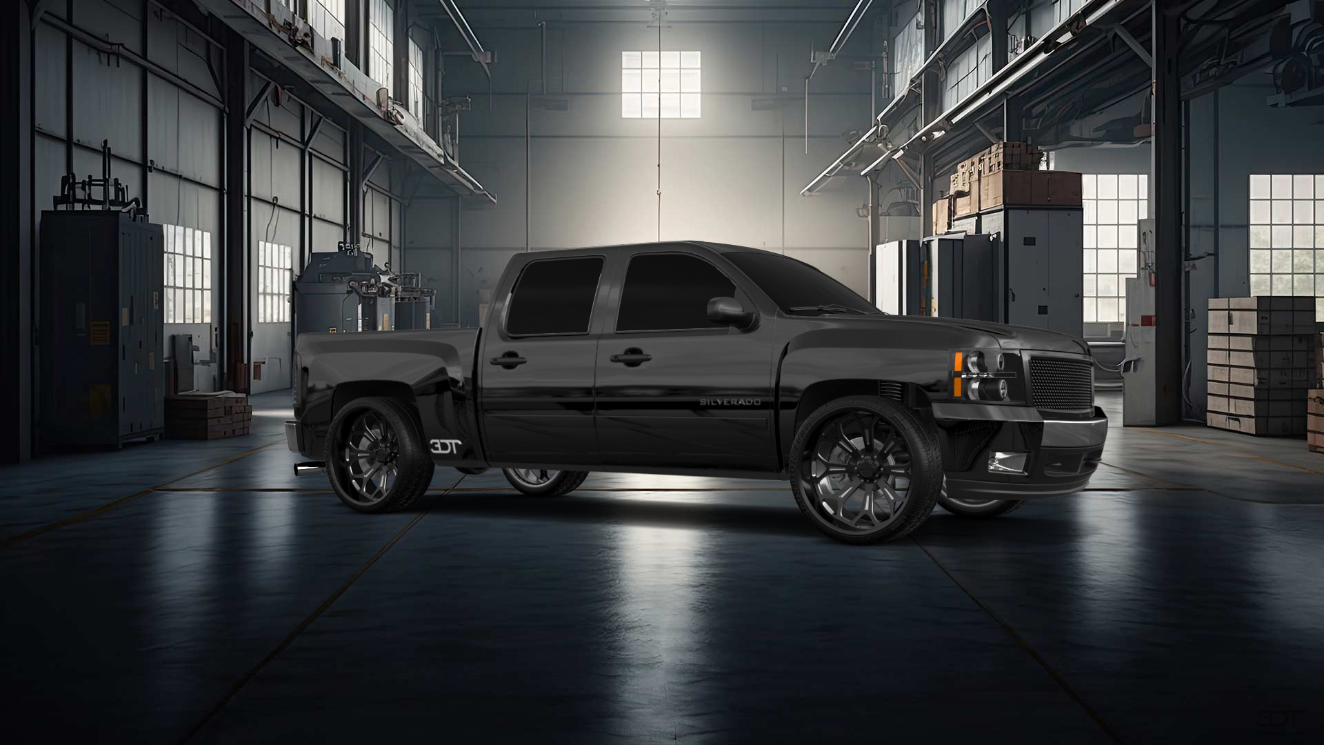 Chevrolet Silverado 1500 Crew Cab 4 Door pickup truck 2007