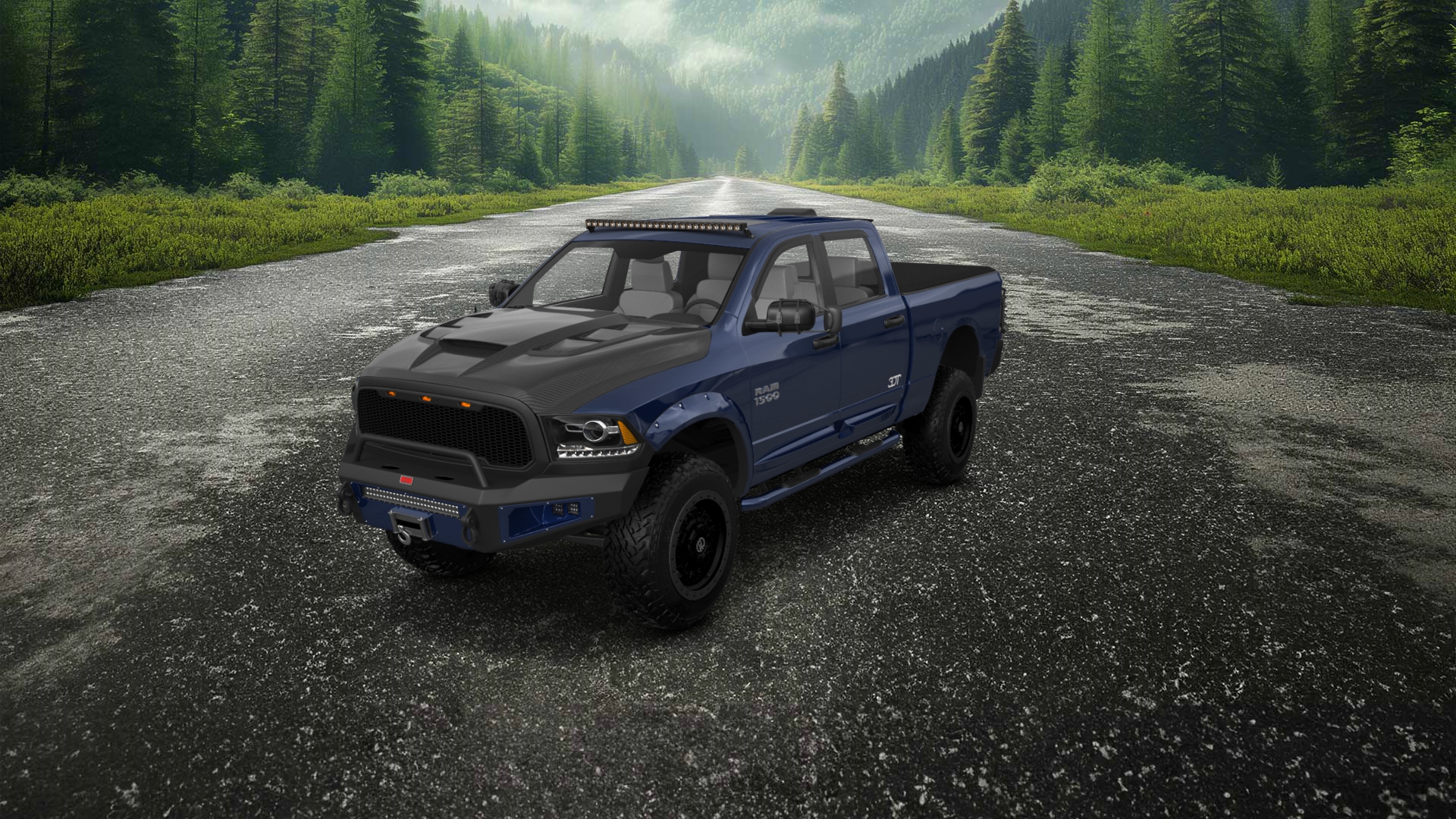 Dodge Ram 1500 6.4 ft box 4 Door pickup truck 2013 tuning