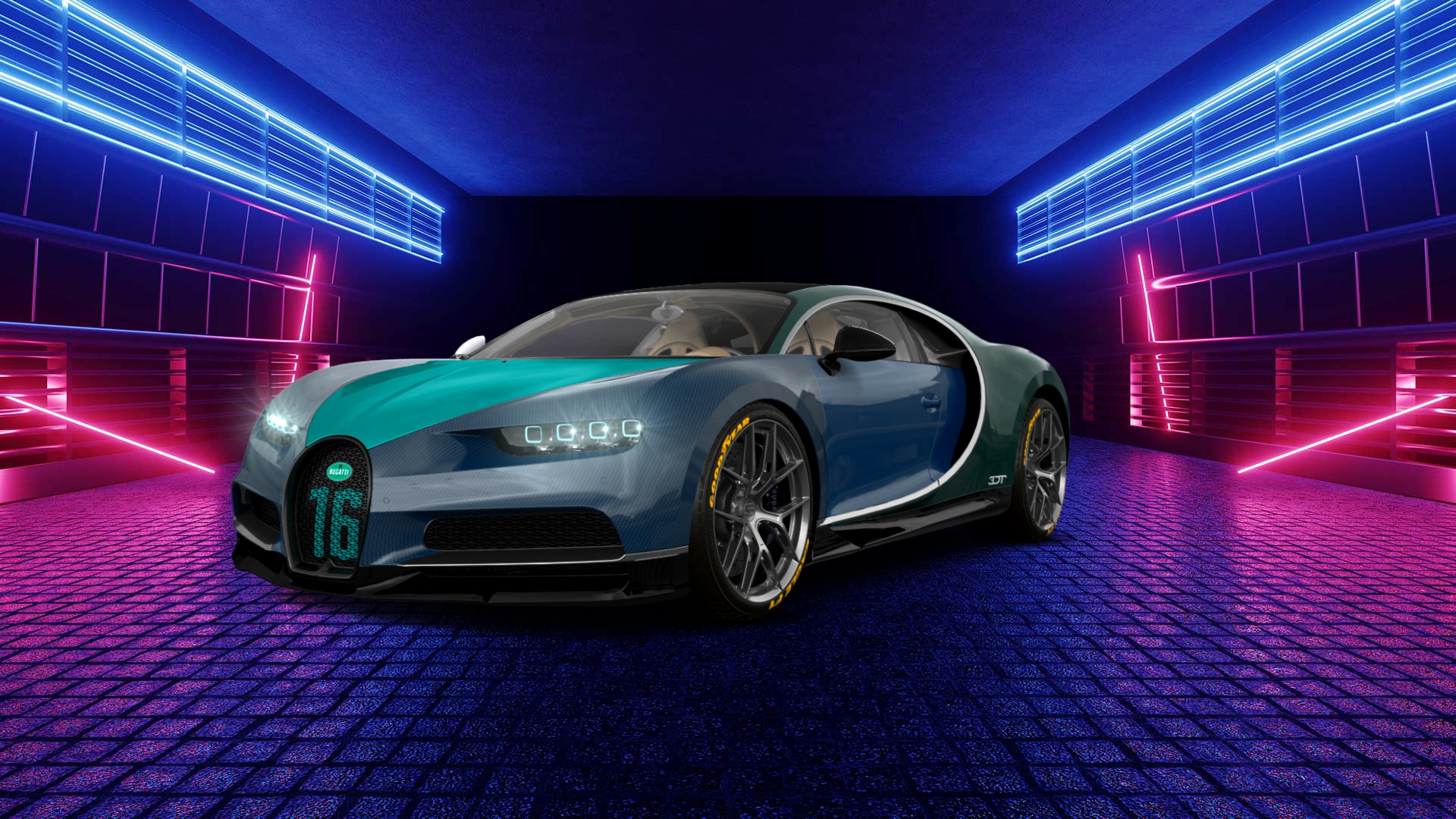 Bugatti Chiron 2 Door Coupe 2016