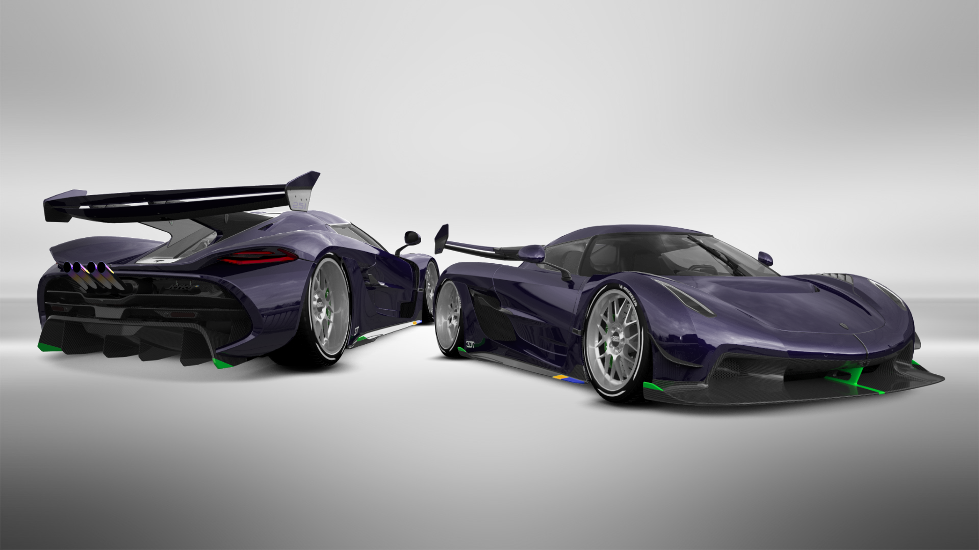Koenigsegg Jesko 2 door targa top 2020