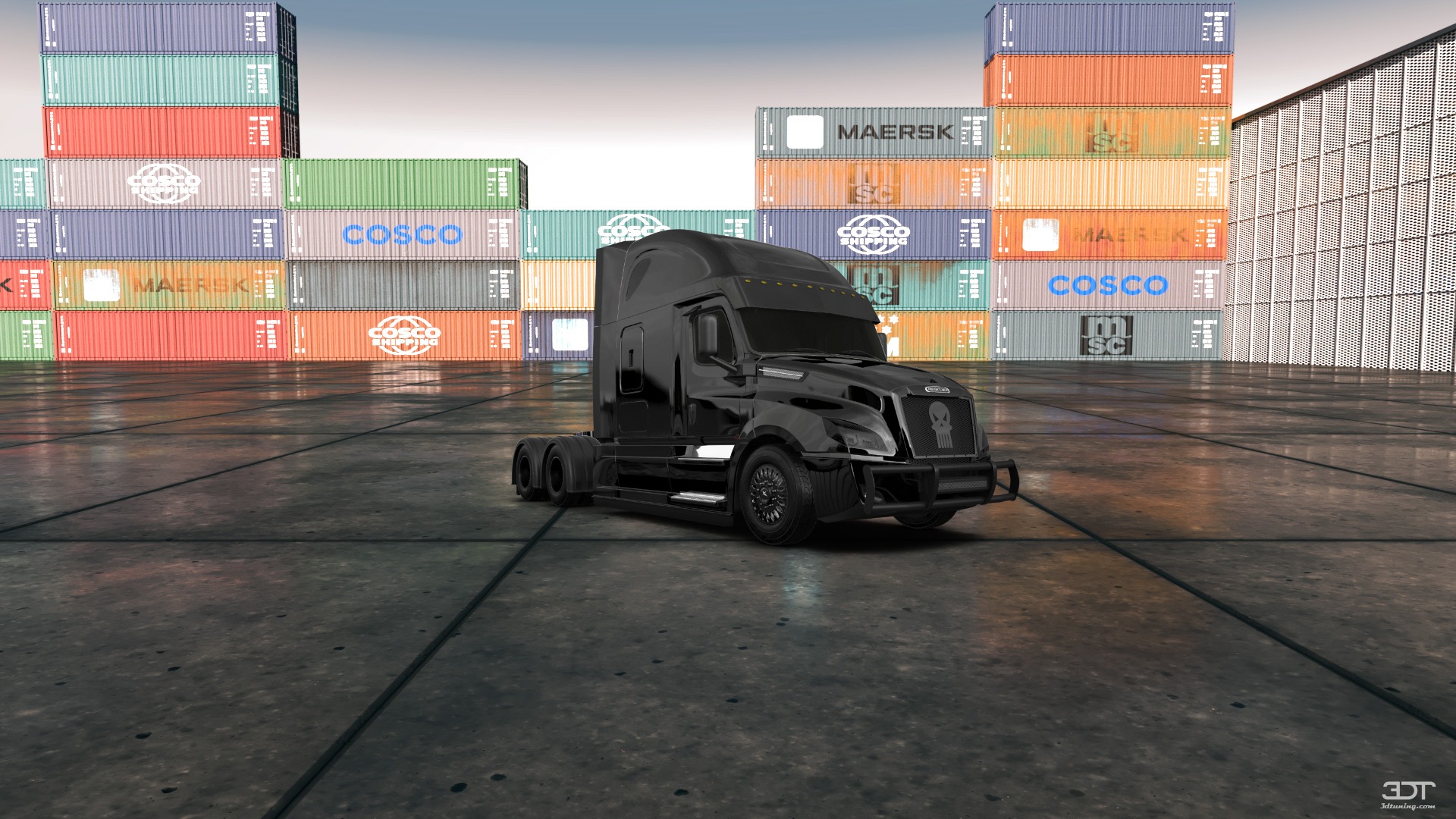 Freightliner Cascadia Sleeper Cab Truck 2018 tuning