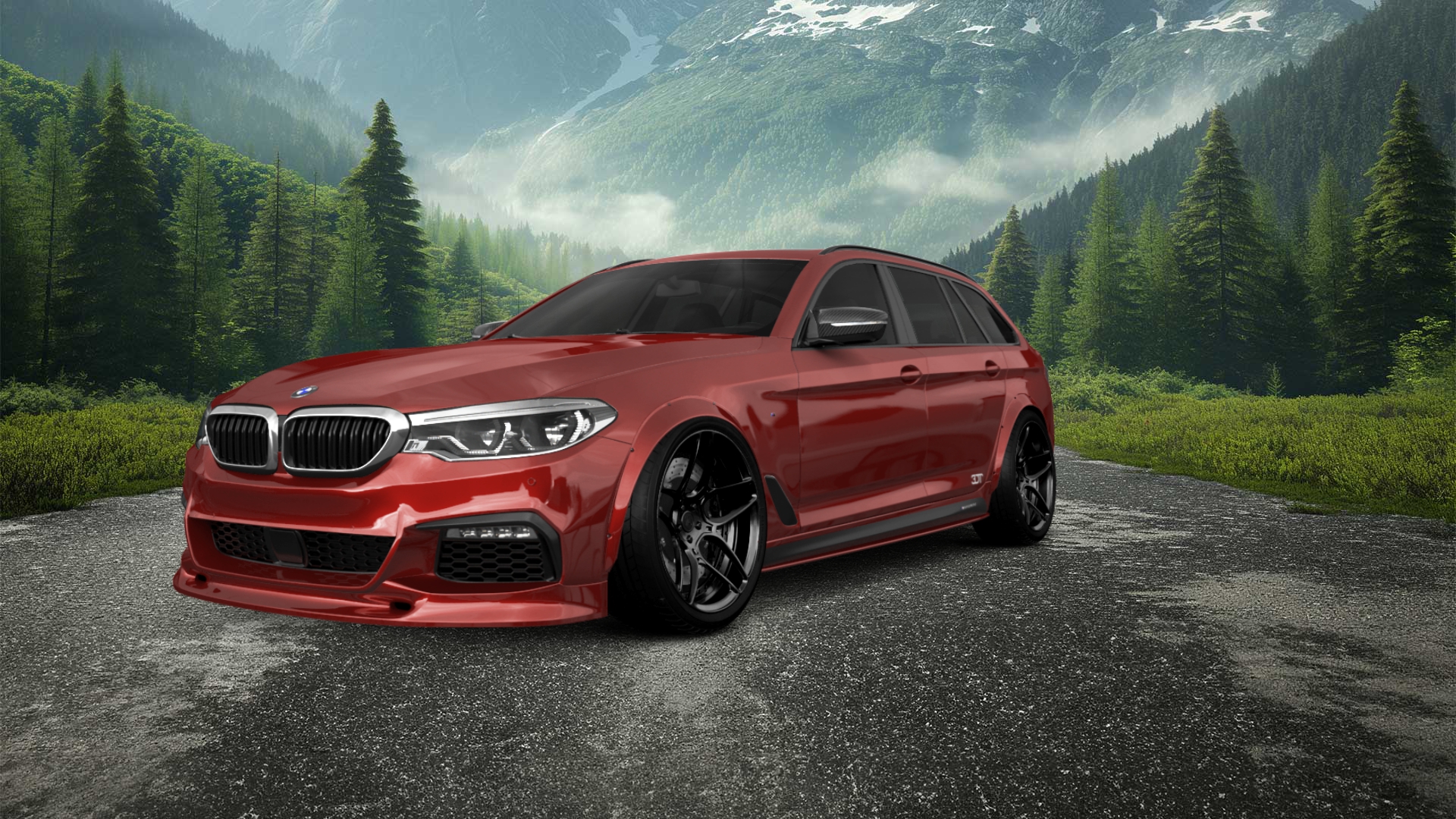 BMW 5 Series 5 door Wagon 2018 tuning