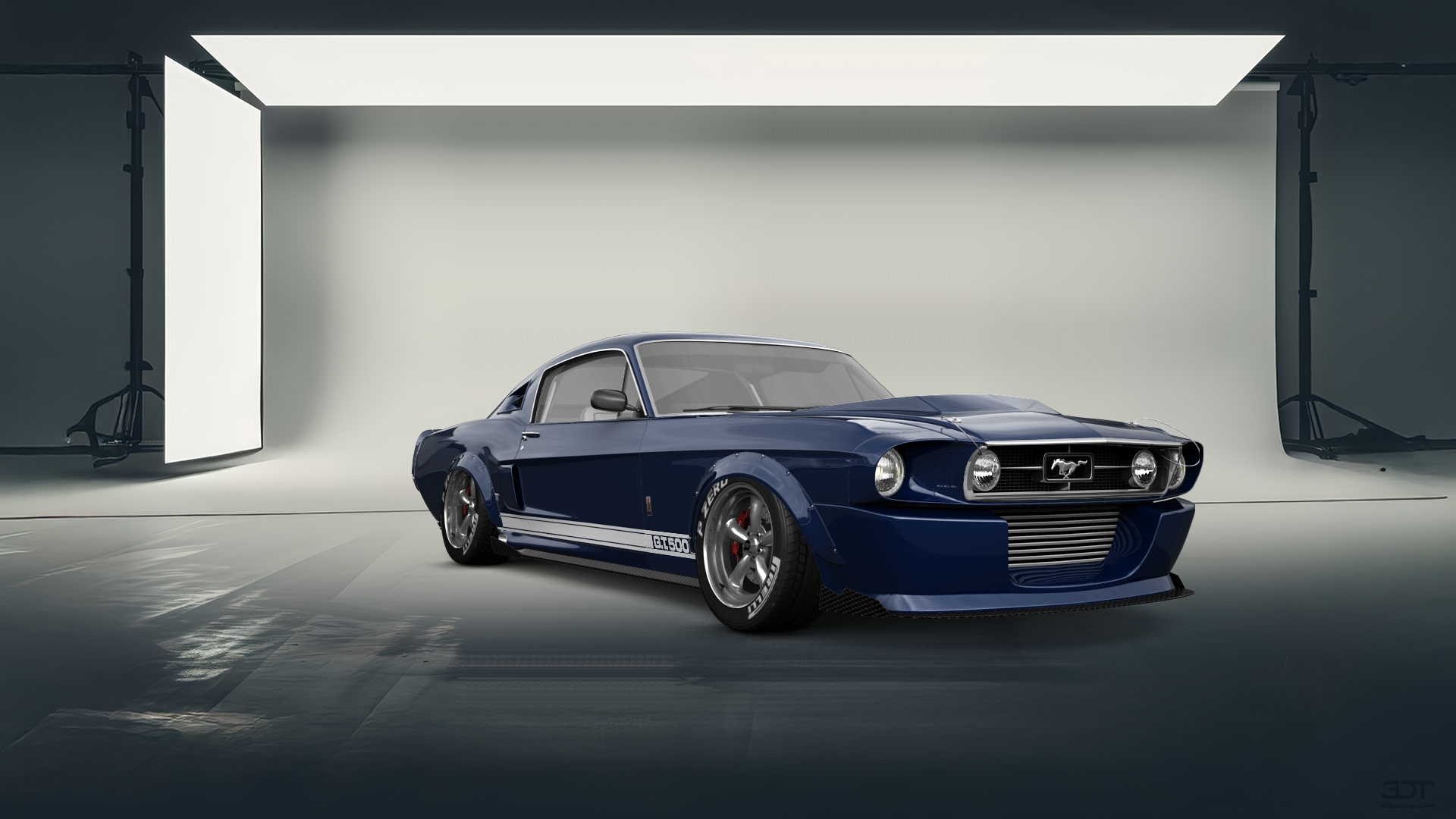 Mustang GT500 2 Door Coupe 1968 Images