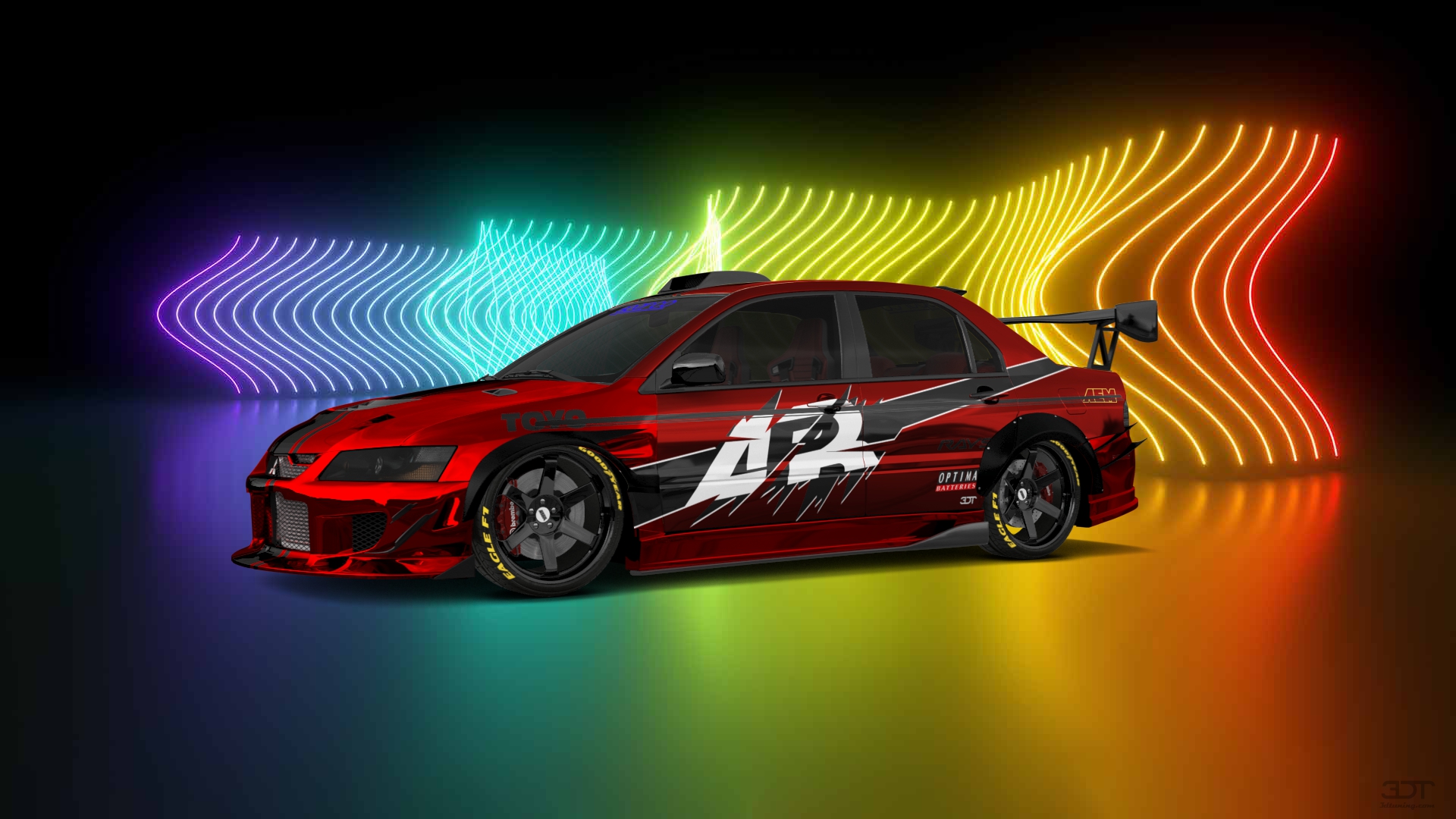 Mitsubishi Lancer Evo IX 4 Door Saloon 2005 tuning