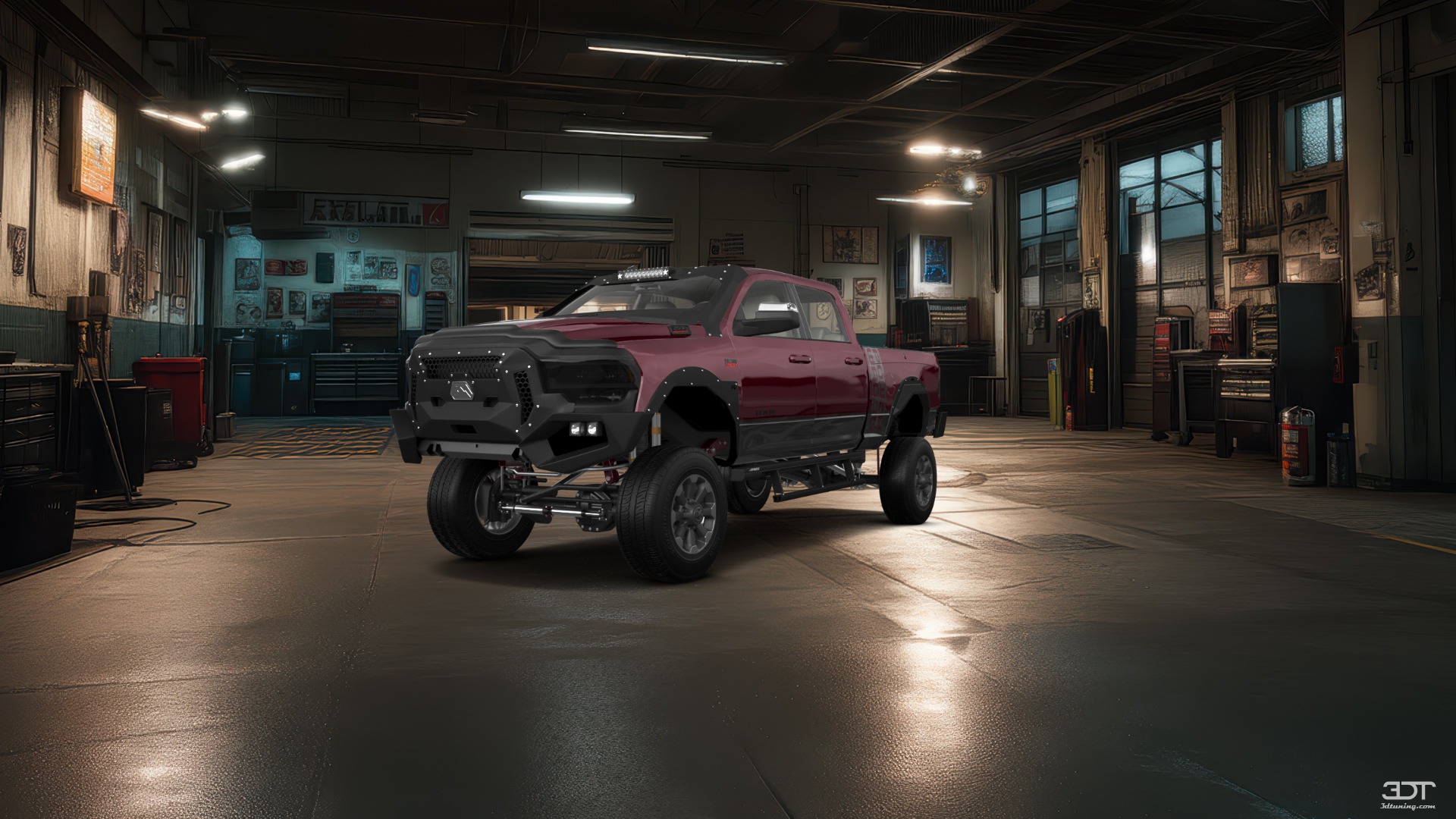 Dodge Ram 2500 4 Door pickup truck 2020 tuning