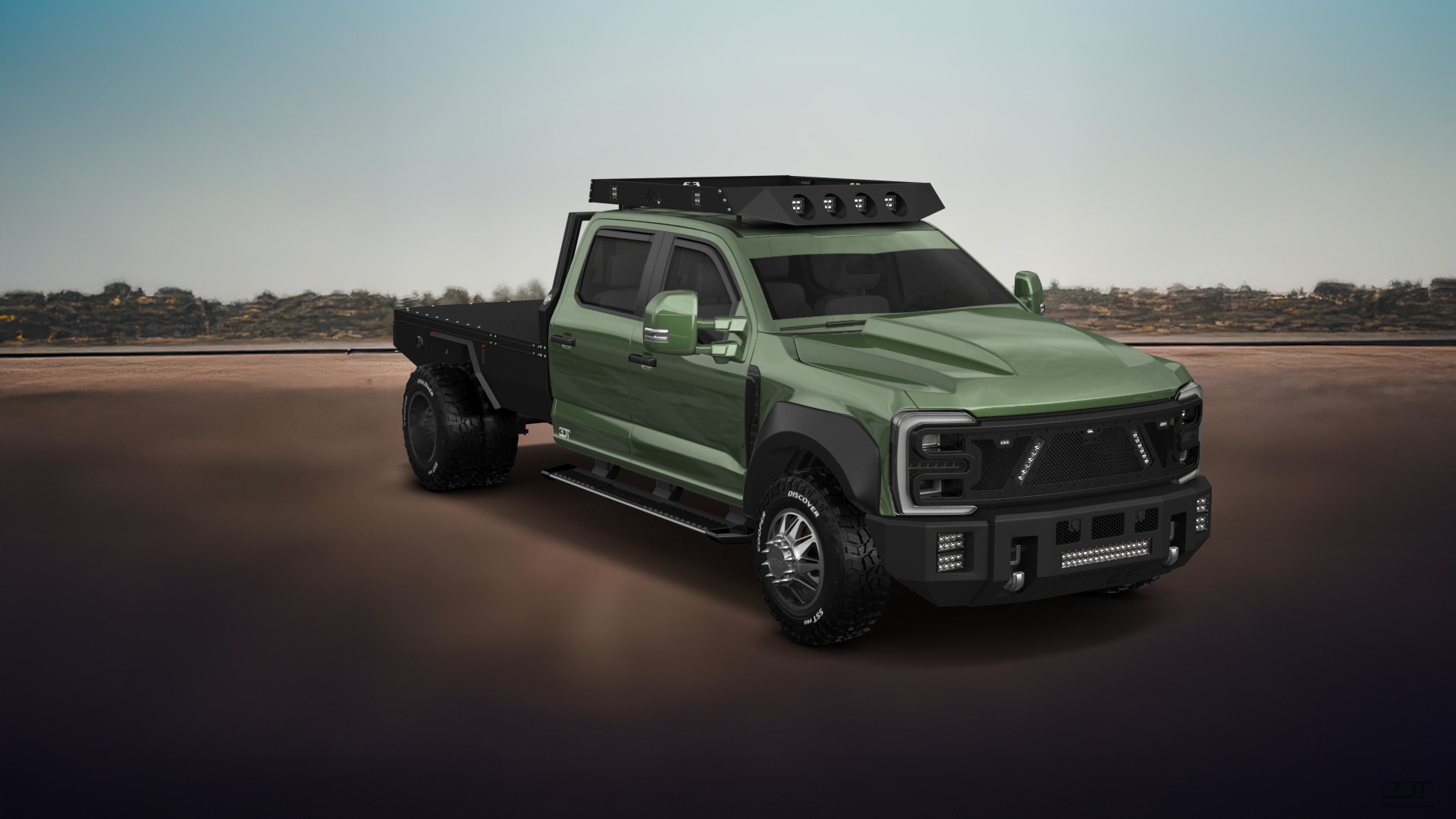 Ford F-350 DRW Crew Cab 4 Door pickup truck 2023 tuning
