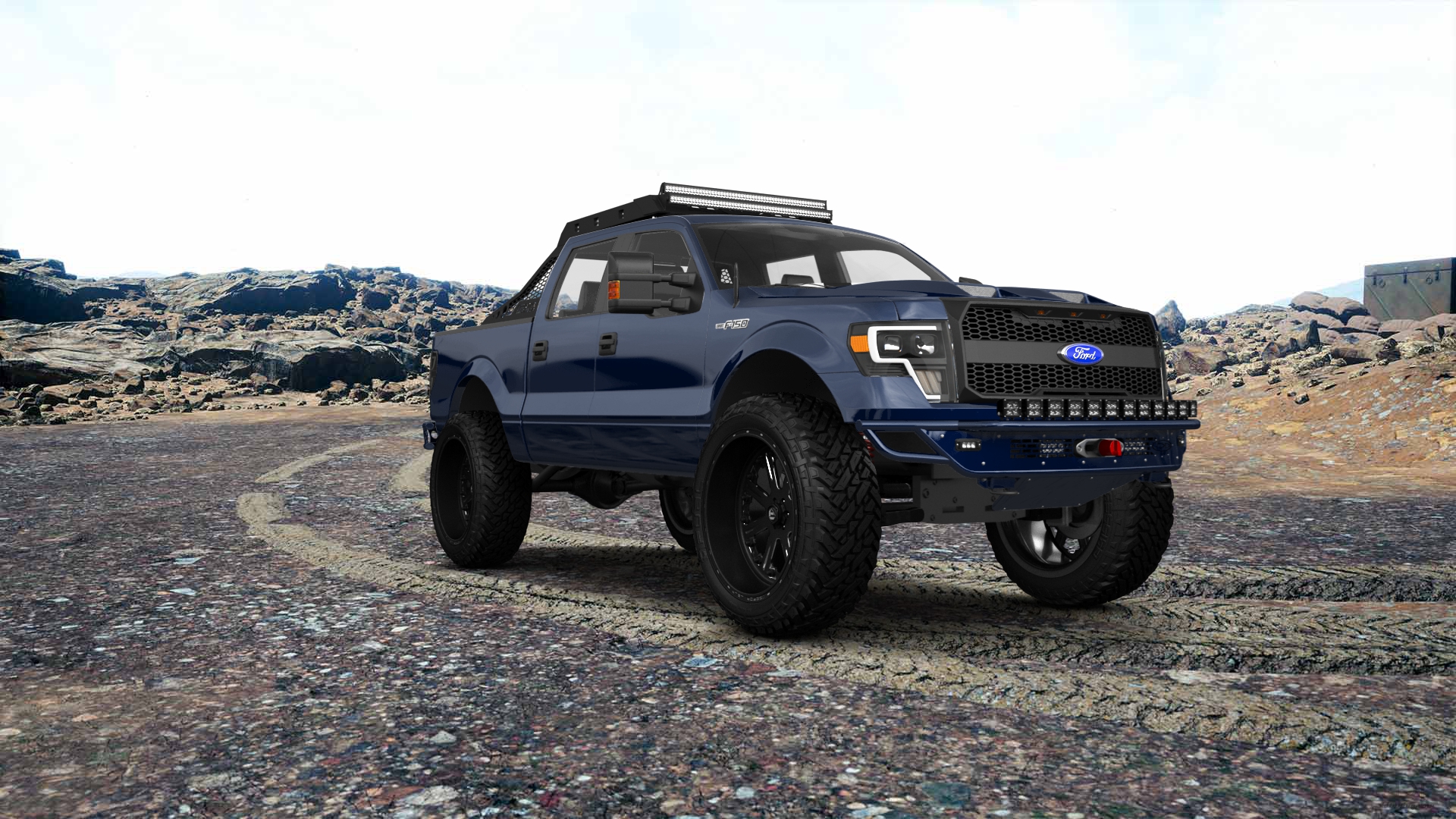 Ford F-150 Crew Cab 4 Door pickup truck 2013