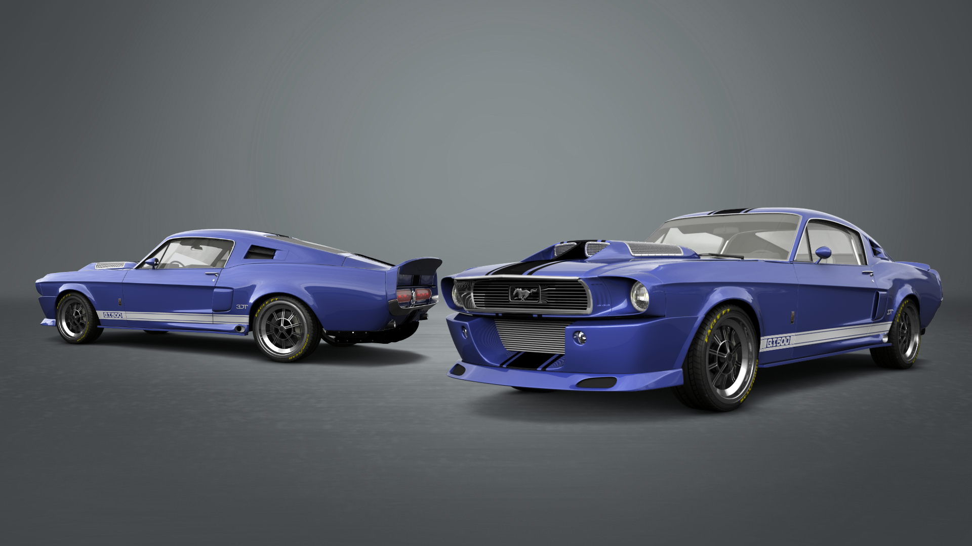 Mustang GT500 2 Door Coupe 1968 Images