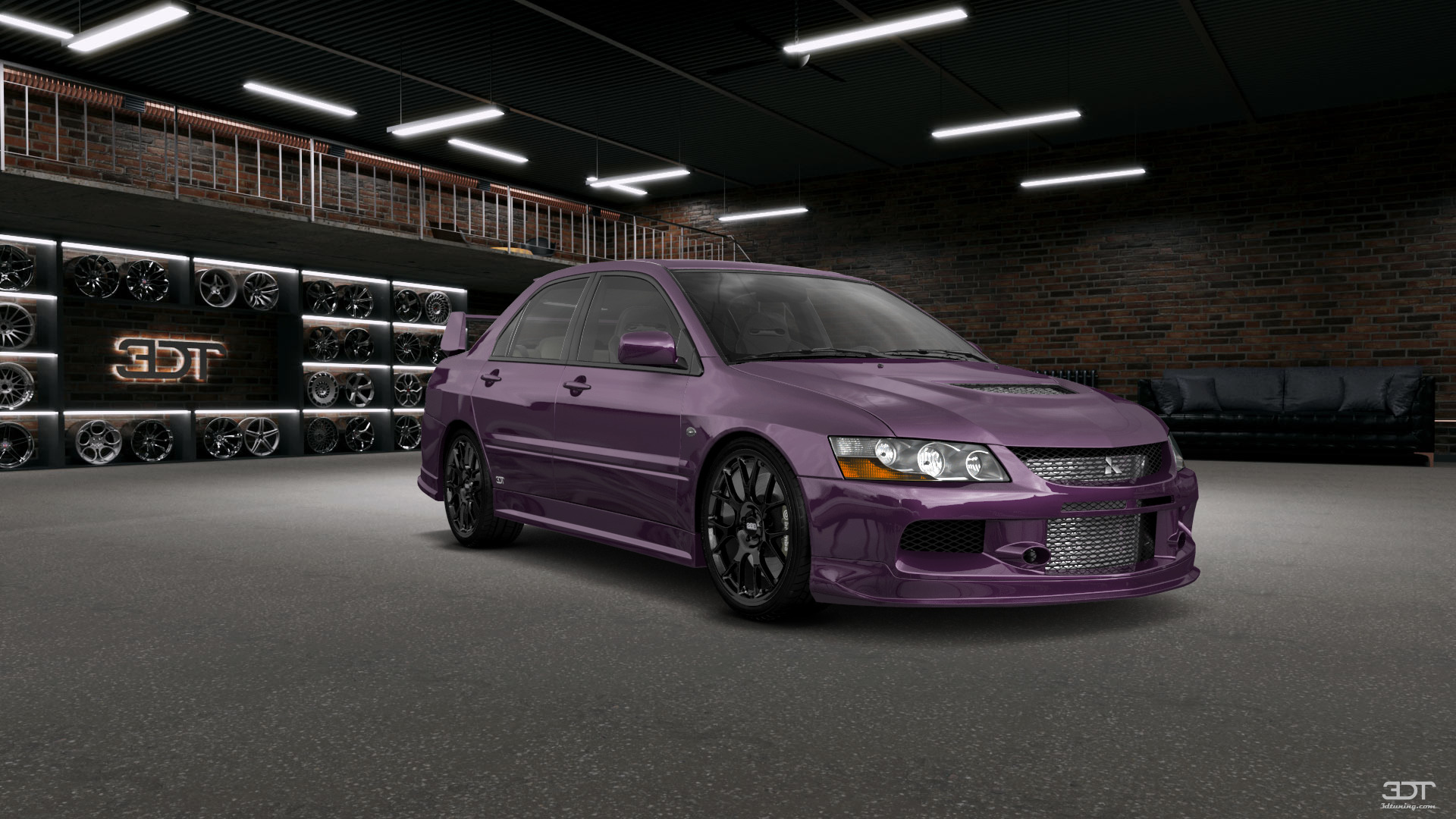 Mitsubishi Lancer Evo IX 4 Door Saloon 2005 tuning