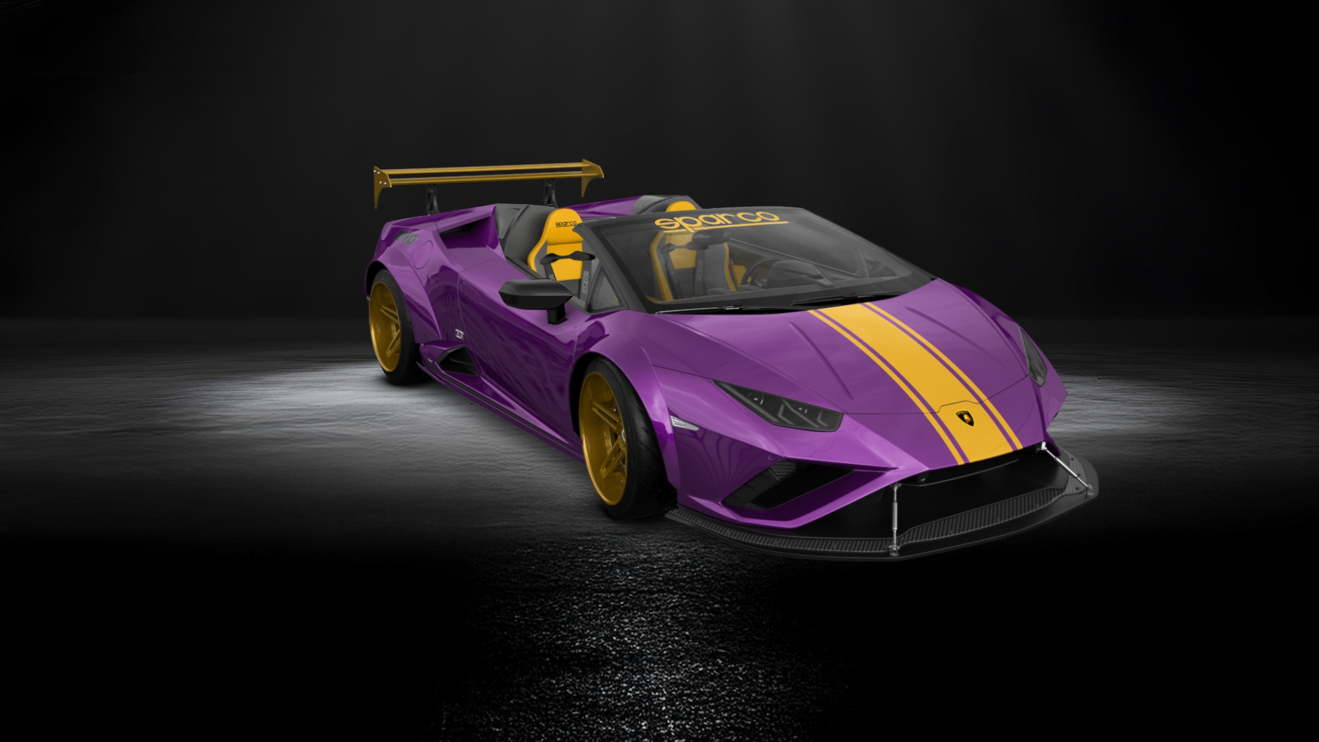 Lamborghini Huracan Spyder 2 Door Convertible 2016 tuning