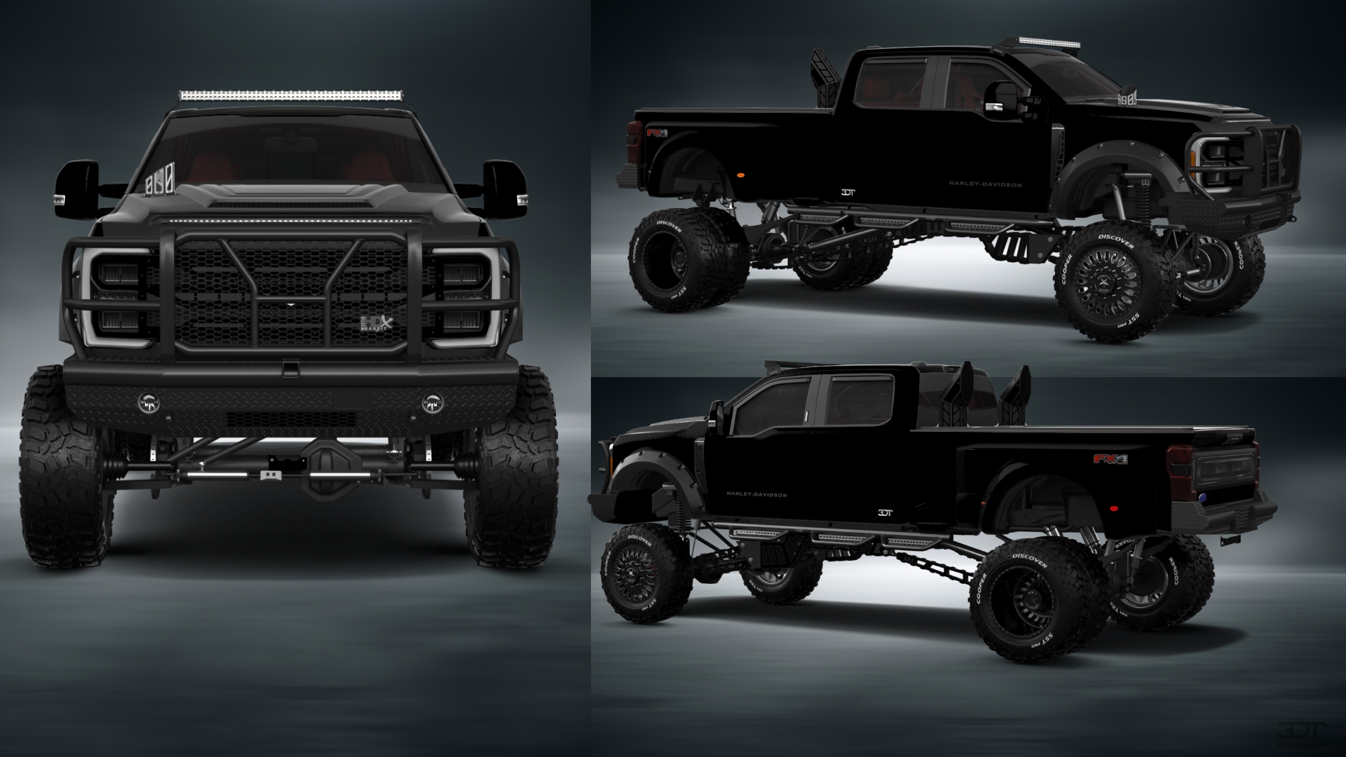 Ford F-350 DRW Crew Cab 4 Door pickup truck 2023 tuning