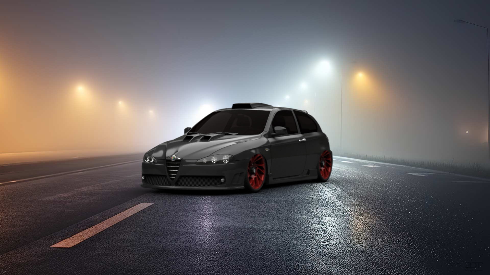 Alfa Romeo 147 3 Door Hatchback 2009 tuning