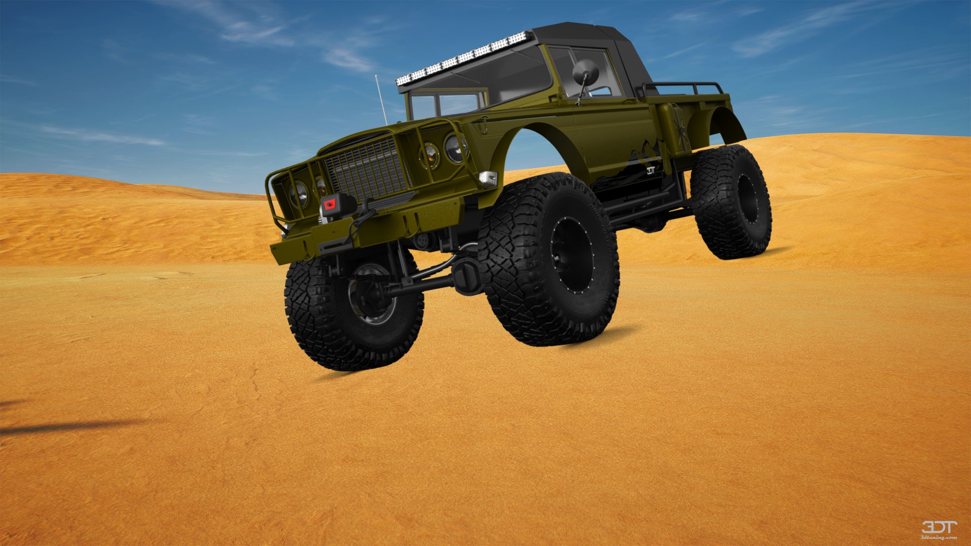 Jeep Kaiser M715 2 Door pickup truck 1968 tuning