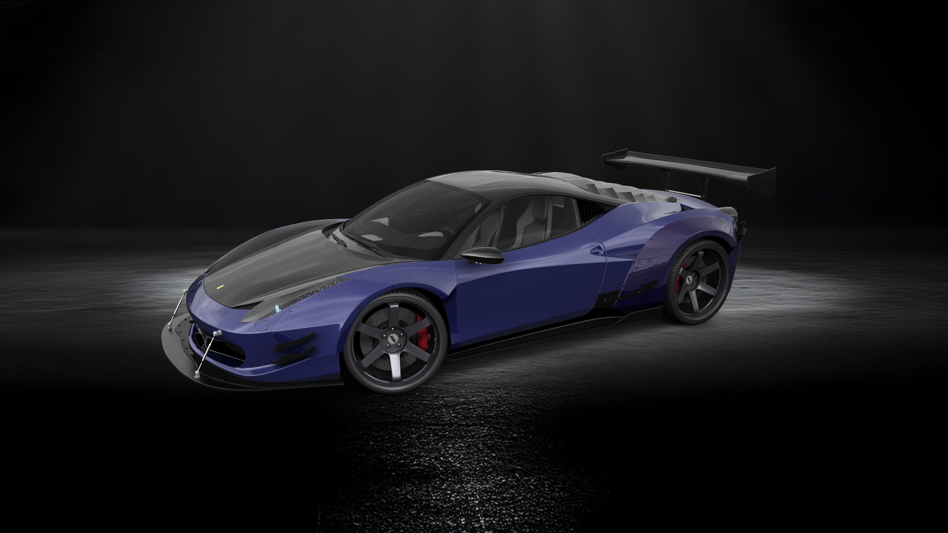 Ferrari 458 Italia 2 door spider 2010 tuning