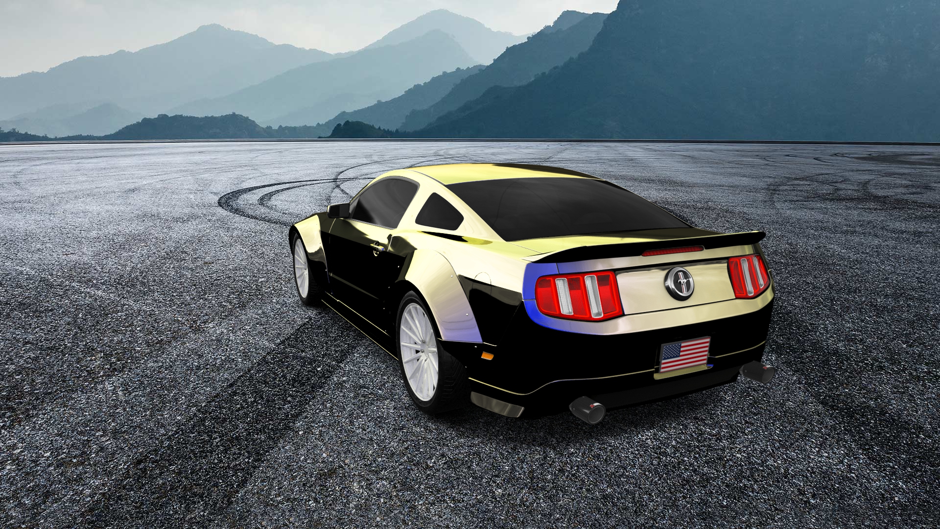 Ford Mustang 2 Door Coupe 2010 Images