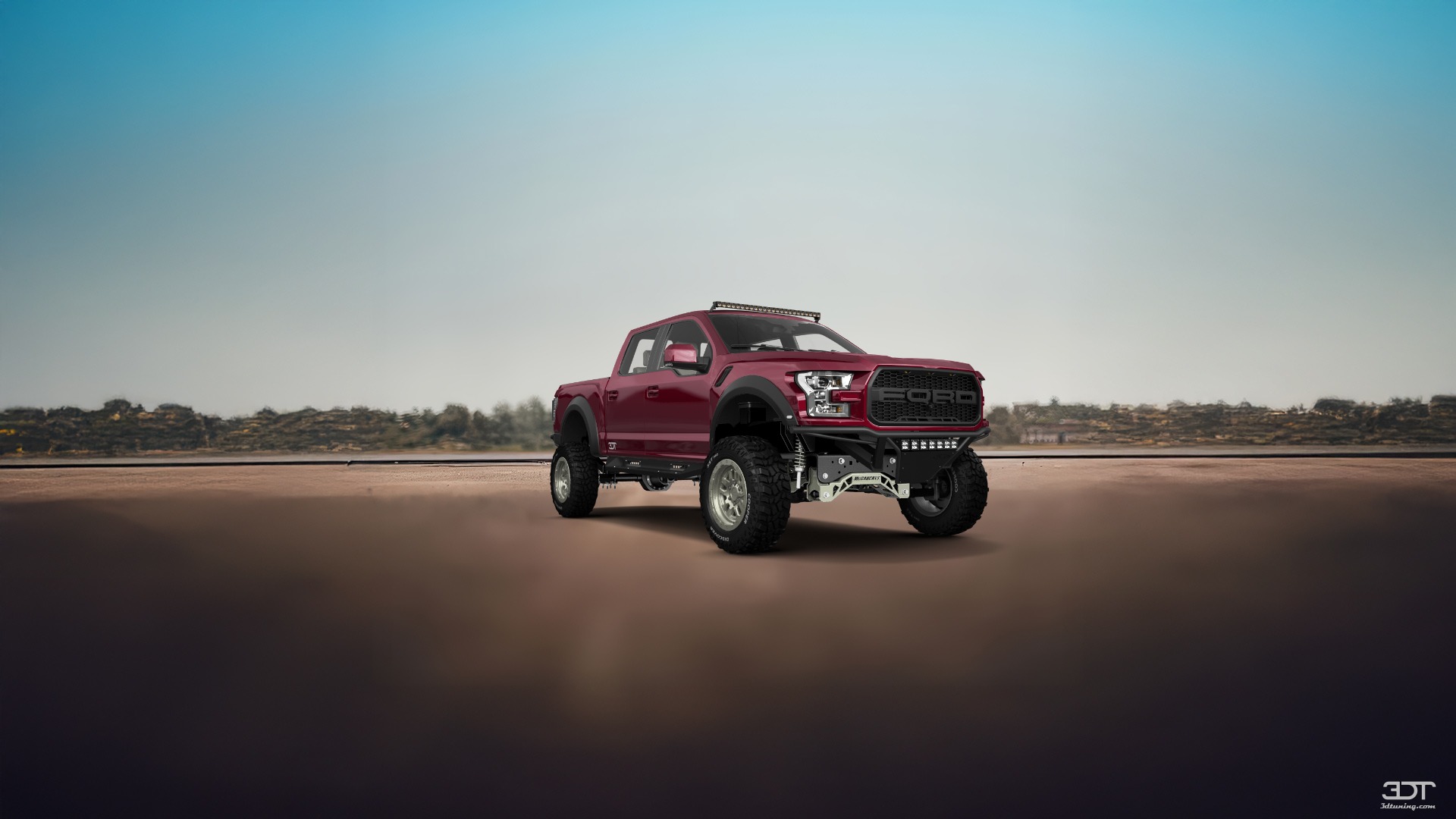 Ford F-150 Raptor 4 Door pickup truck 2017 tuning