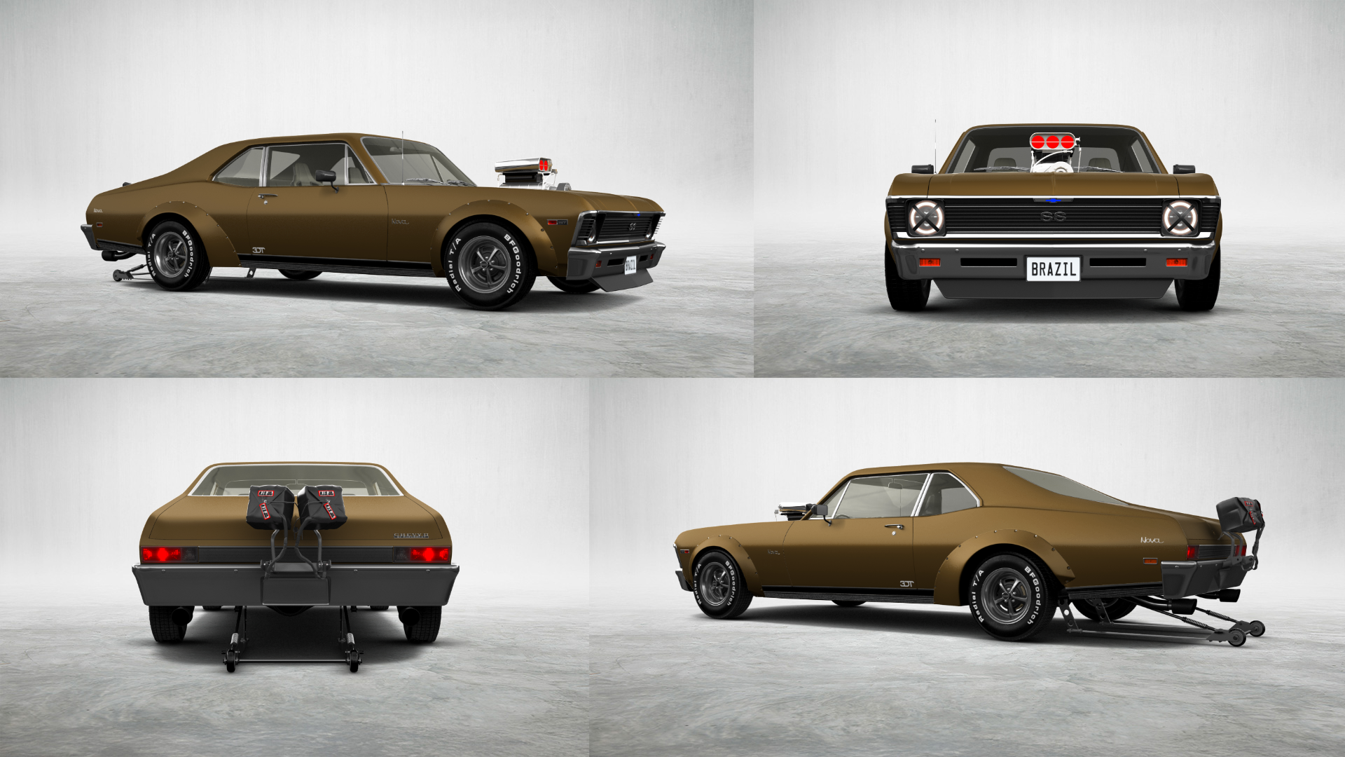 Chevrolet Chevy II Nova 2 Door Coupe 1968 tuning
