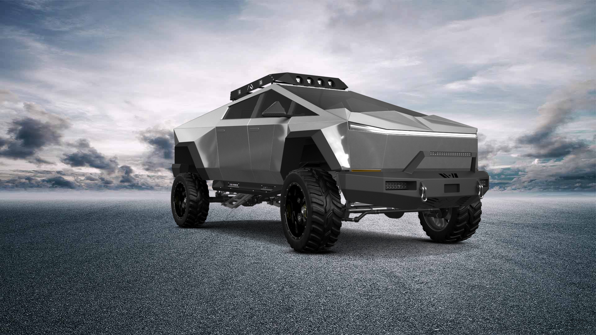 Tesla Cybertruck Truck 2021 tuning