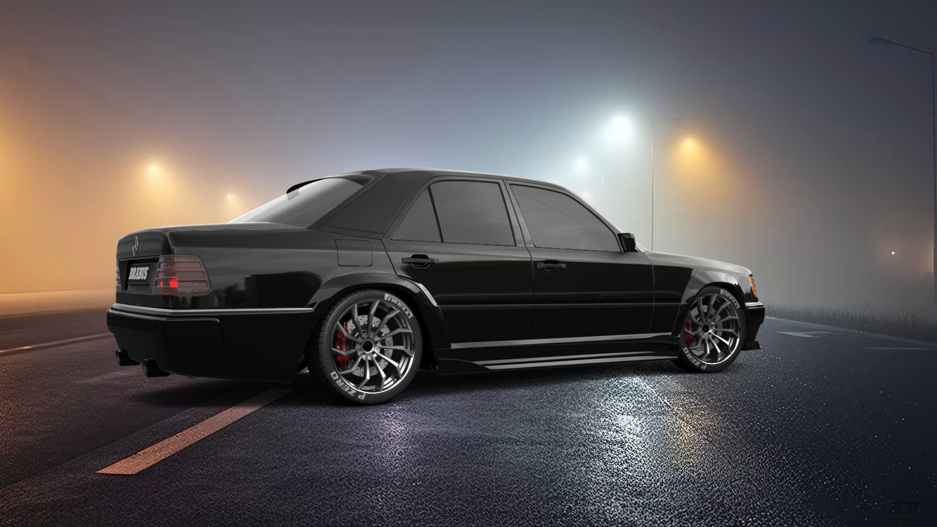 Mercedes E-Class Sedan 1984 tuning