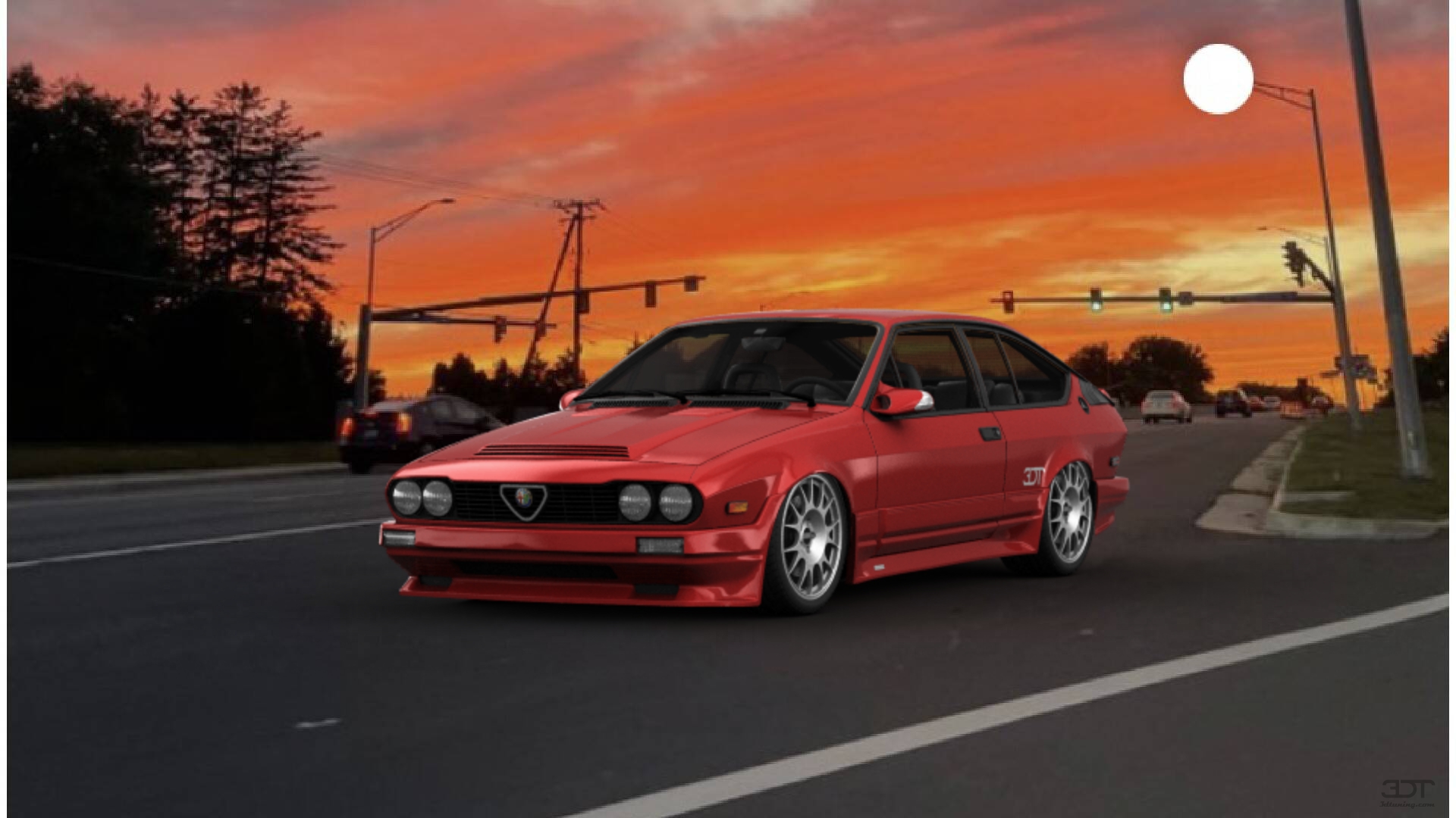 Alfa Romeo GTV6 3 Door 1986 tuning