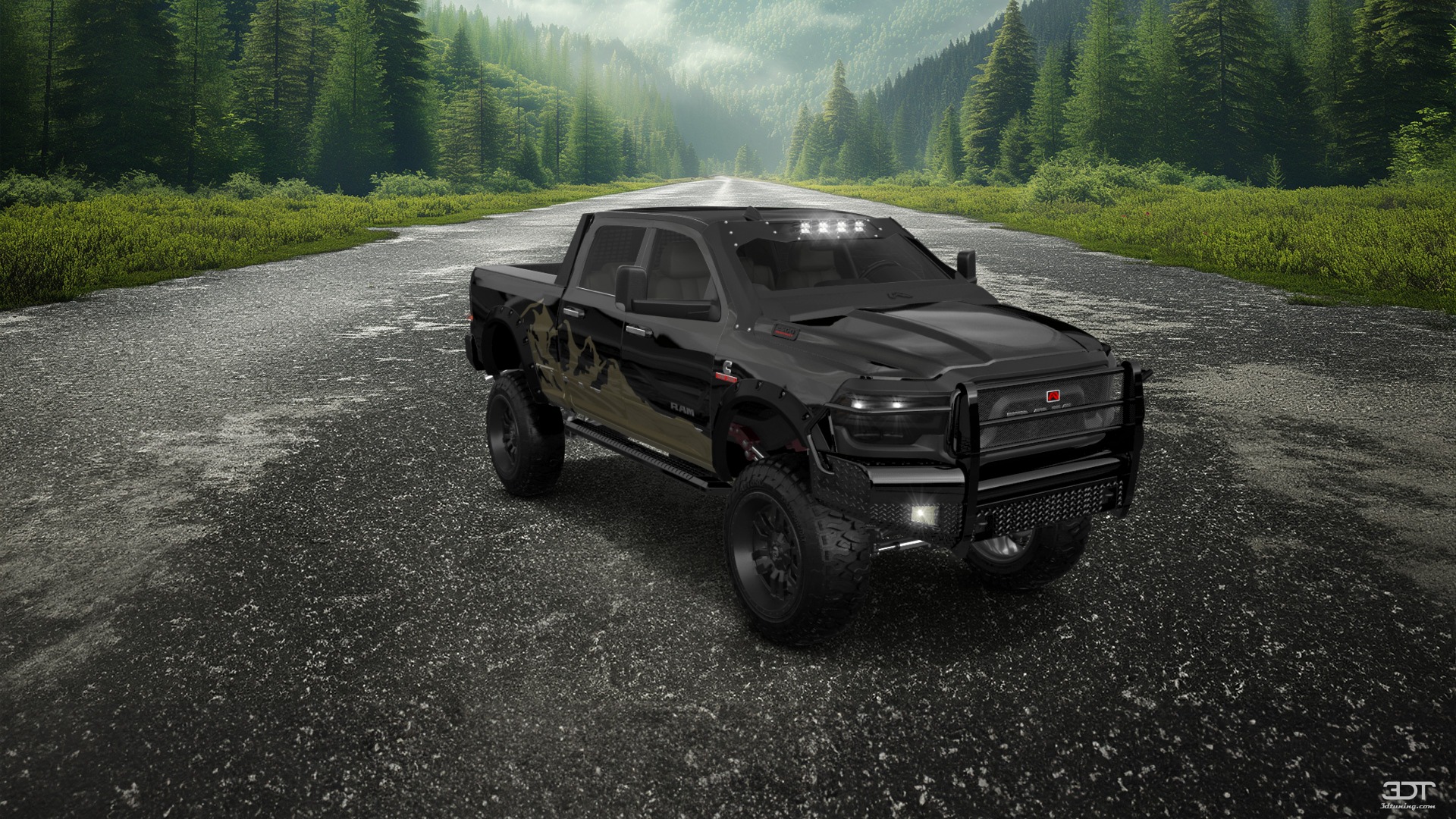 Dodge Ram 2500 4 Door pickup truck 2020 tuning
