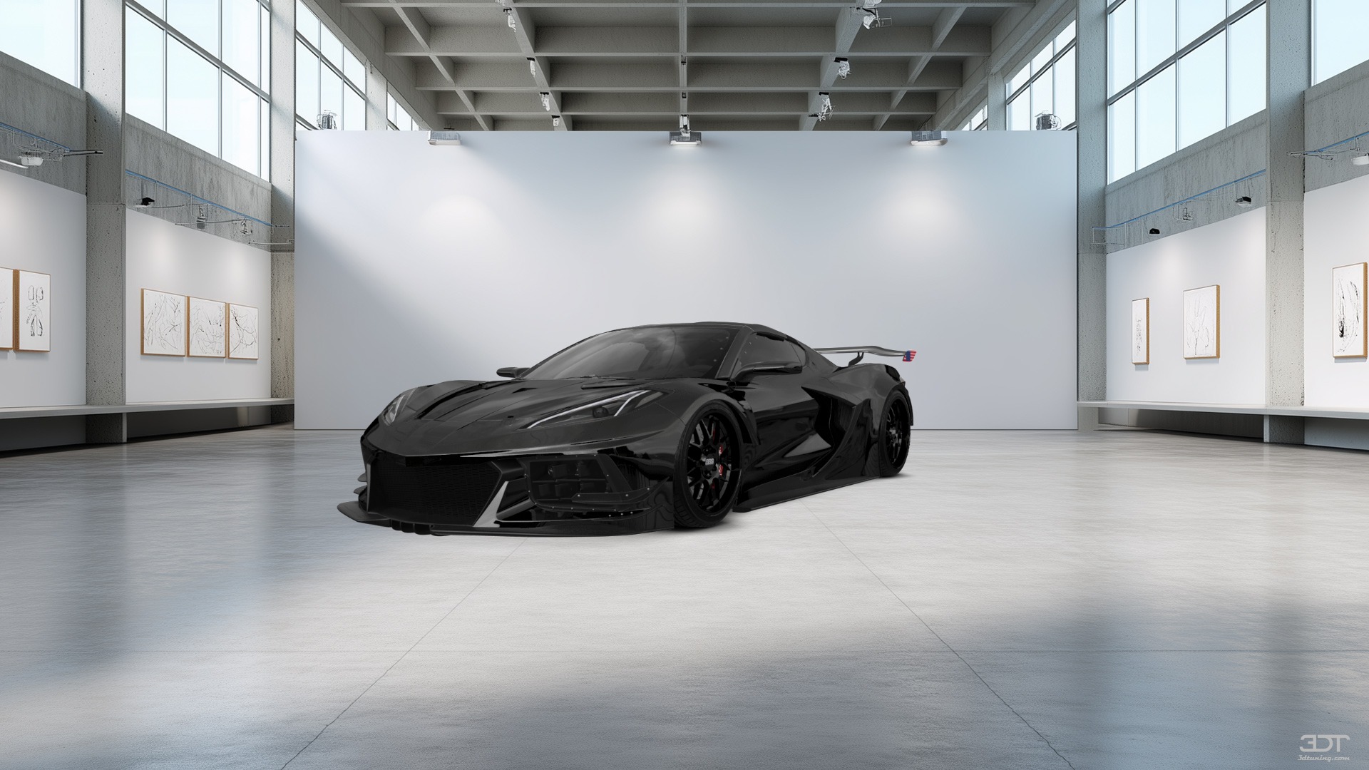 Chevrolet Corvette 2 door targa top 2020 tuning