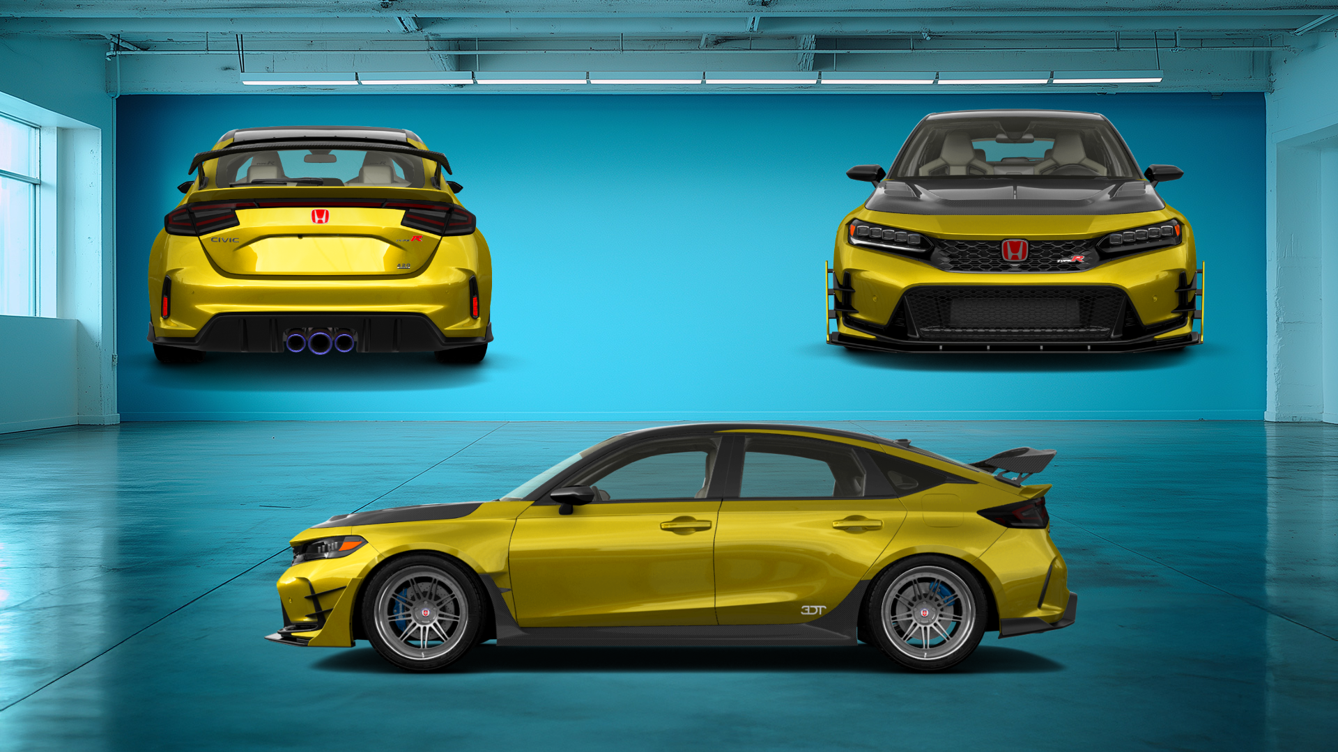 Honda Civic Type R 5 Door Liftback 2022 tuning