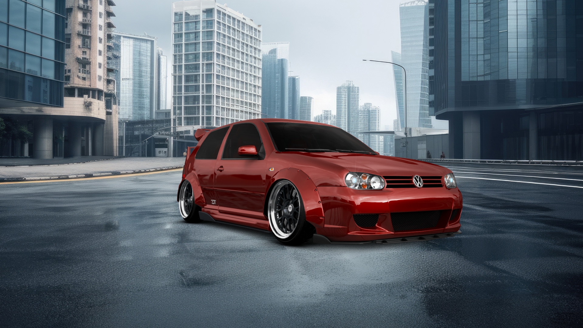 Volkswagen Golf 4 (mk4) 3 Door Hatchback 1997 tuning