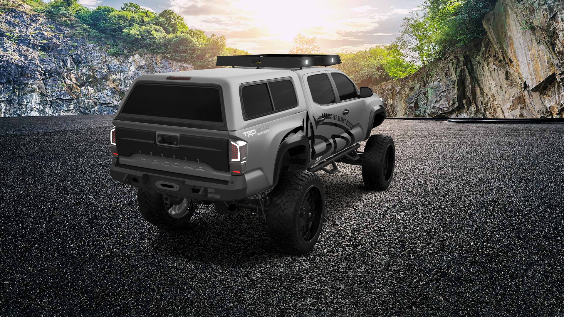 Toyota Tacoma Challenge 4 Door pickup truck 4018 Imágenes