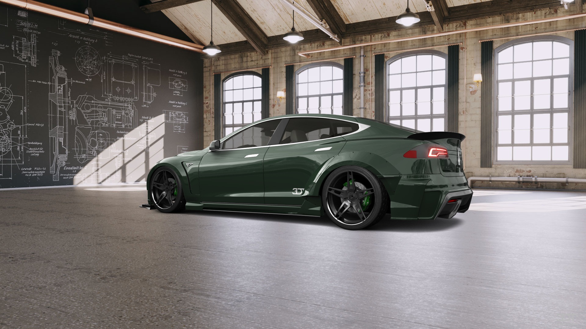 Tesla Model S 5 Door Liftback 2013
