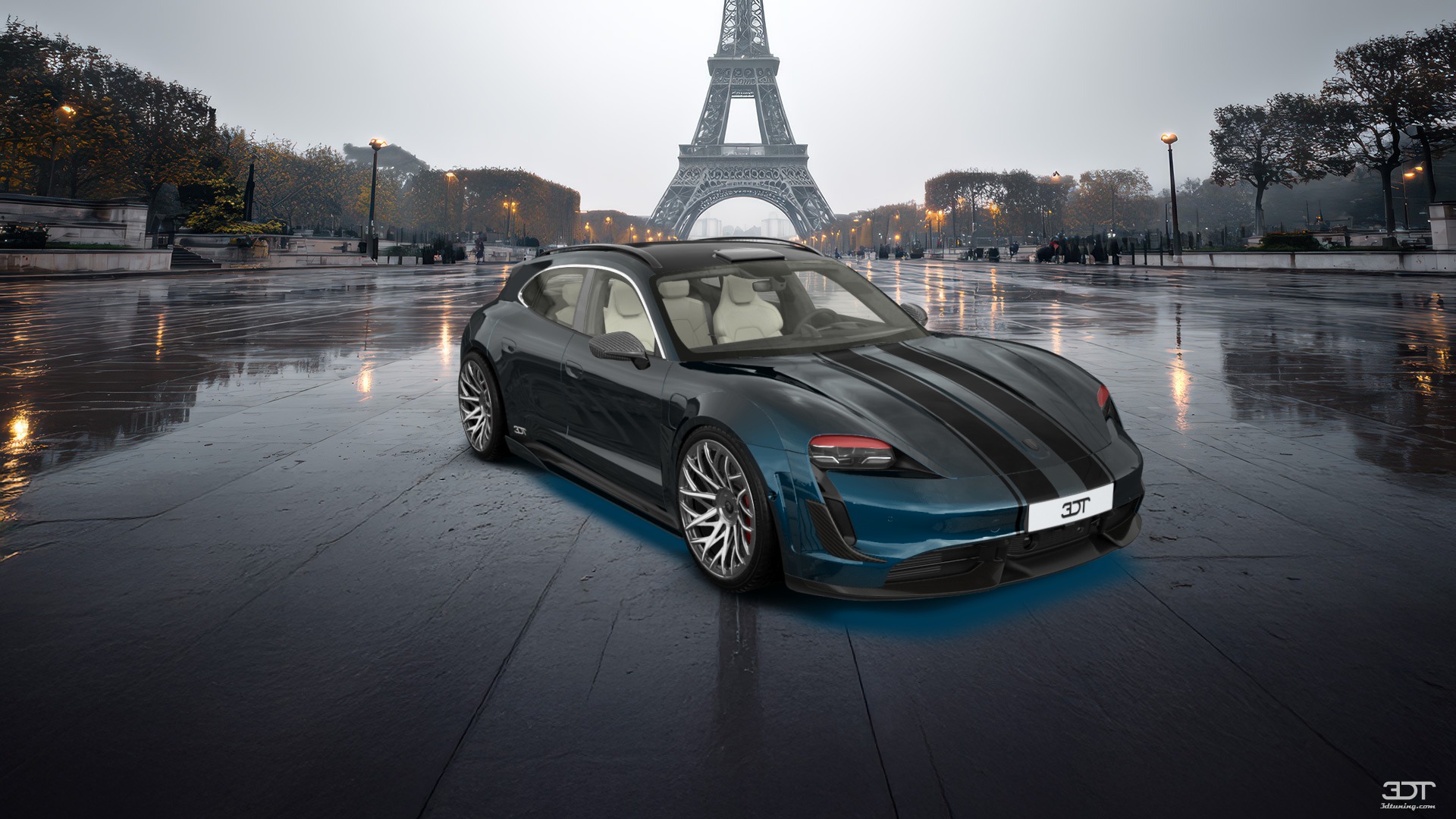 Porsche Taycan Sport Turismo Shooting Brake 2019 tuning