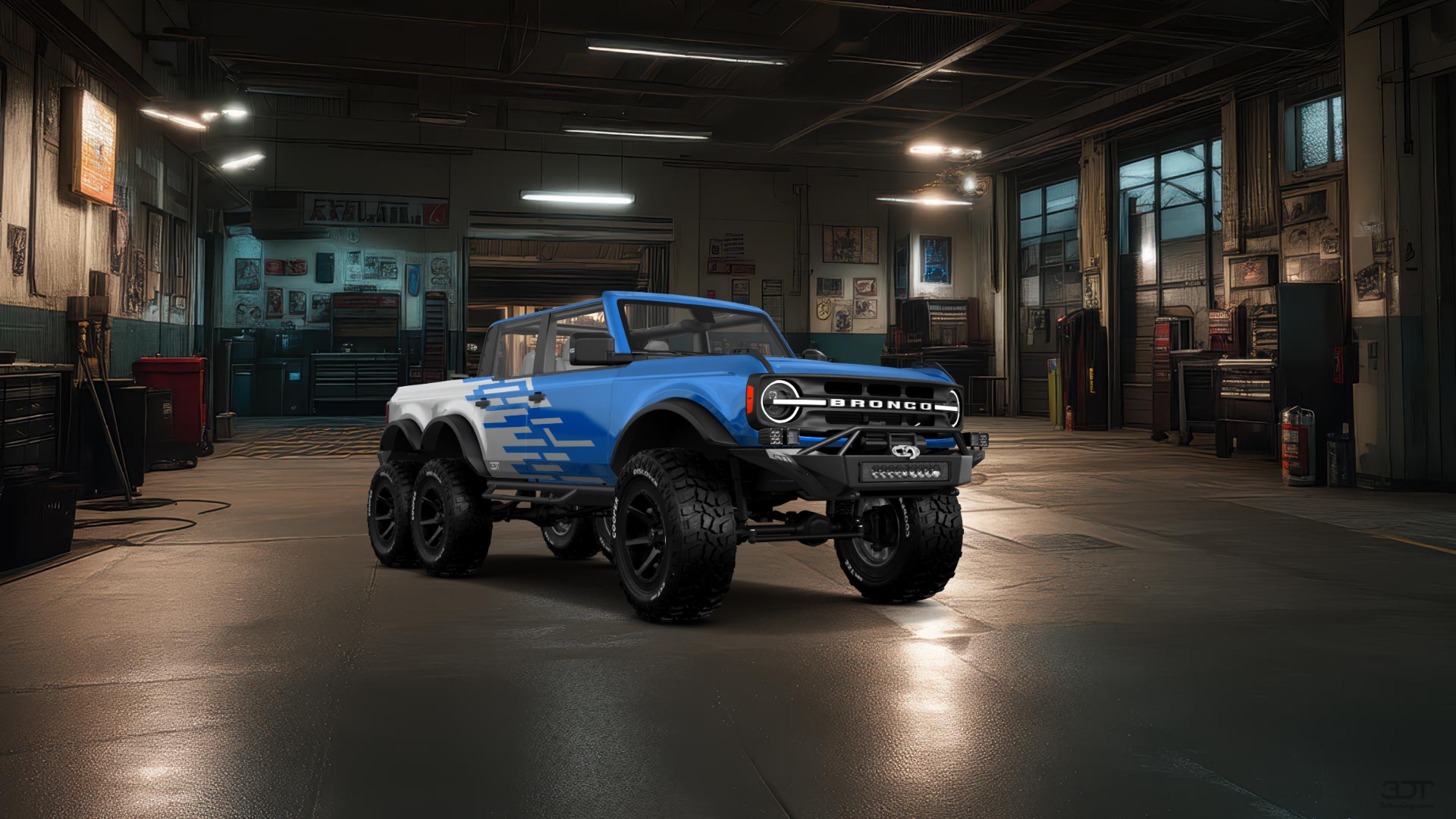 Ford Bronco 6X6 4 Door pickup truck 2021 tuning