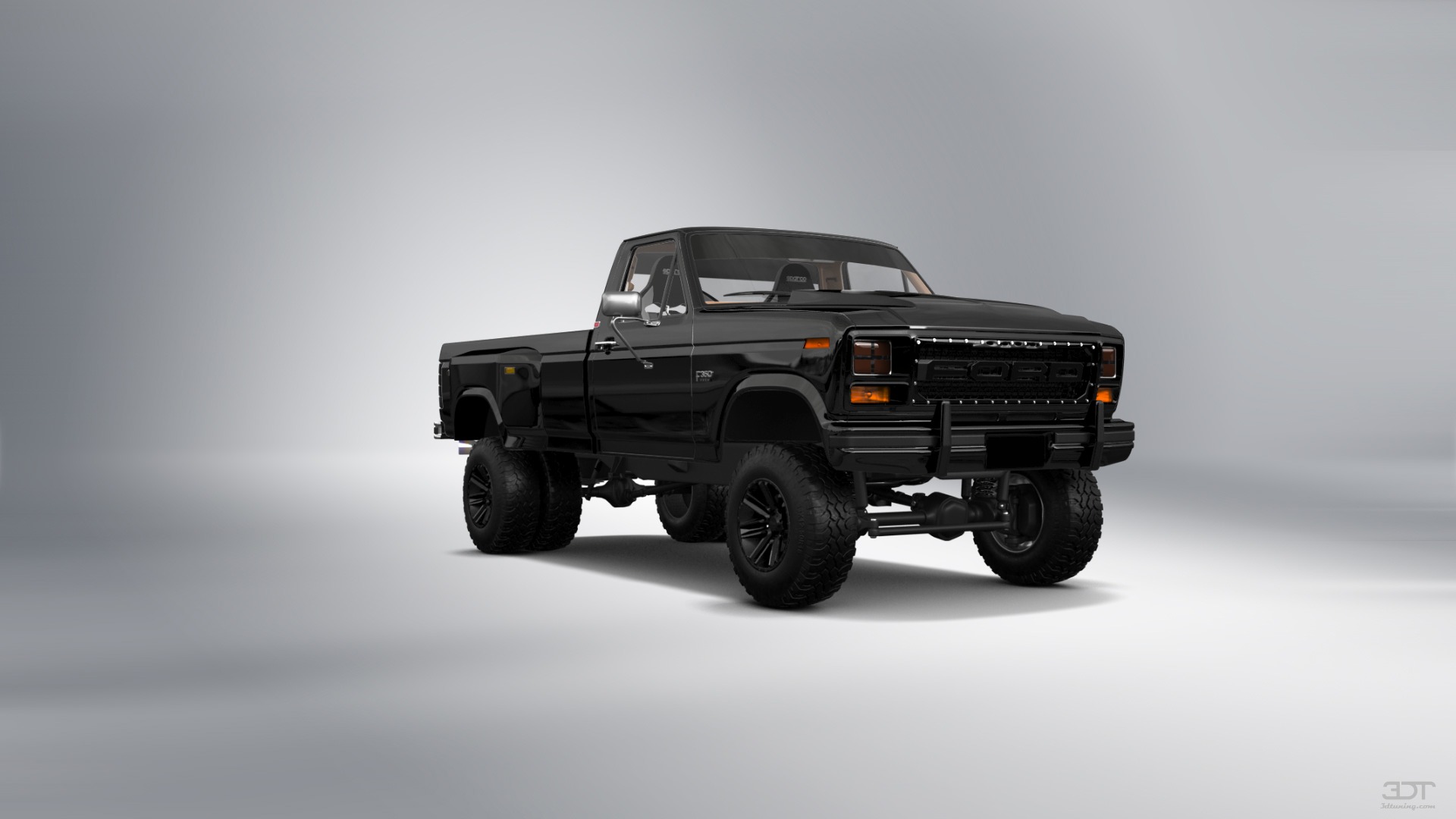 Ford F-350 Dually Regular Cab 2 Door pickup truck 1980 tuning